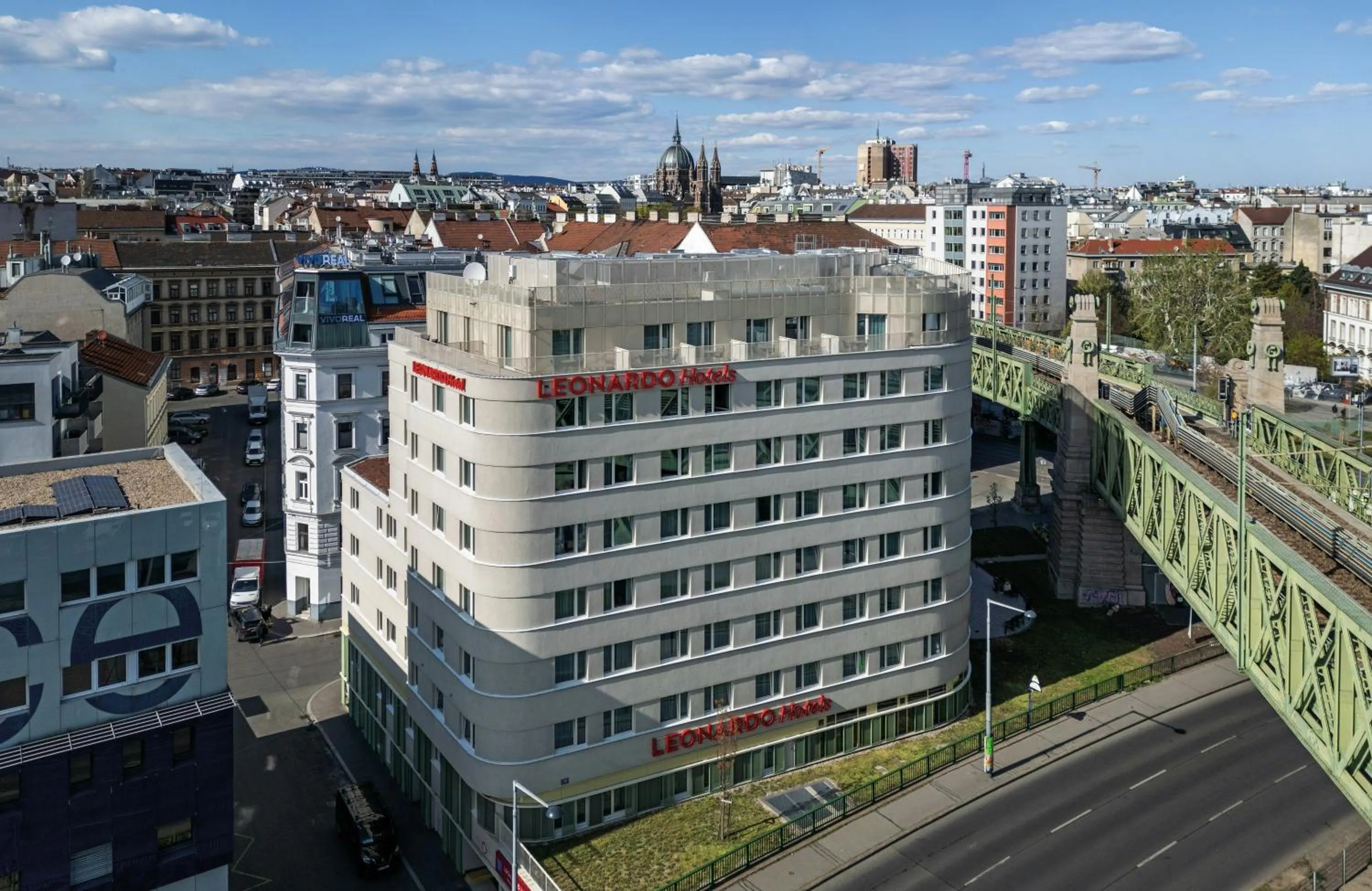 Property building in Leonardo Hotel Vienna City West