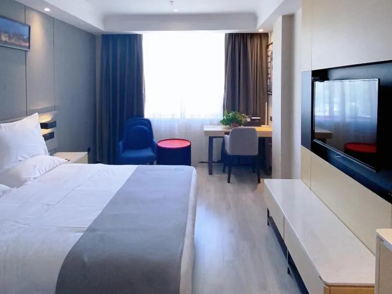 Bed in LanOu Hotel Golmud Middle Bayi Road