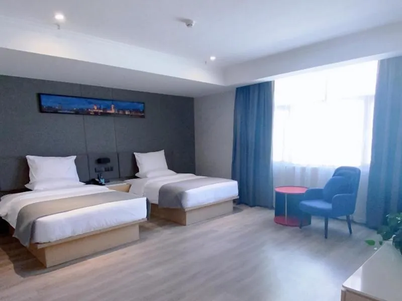 Bed in LanOu Hotel Golmud Middle Bayi Road