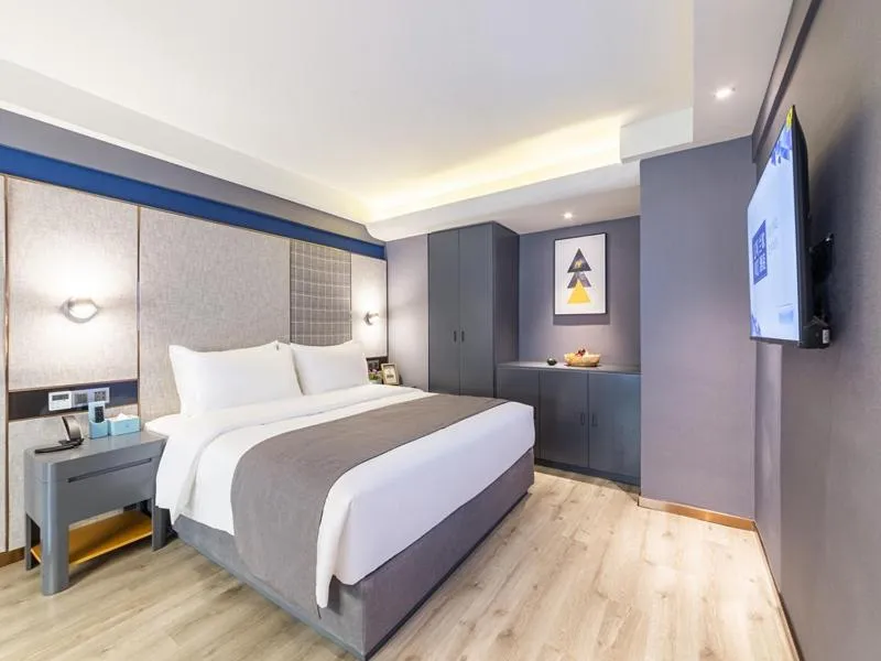 Bed in LanOu Hotel Guiyang West Beijing Road Century City