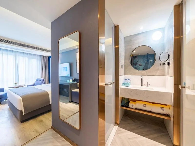 Bed in LanOu Hotel Guiyang West Beijing Road Century City