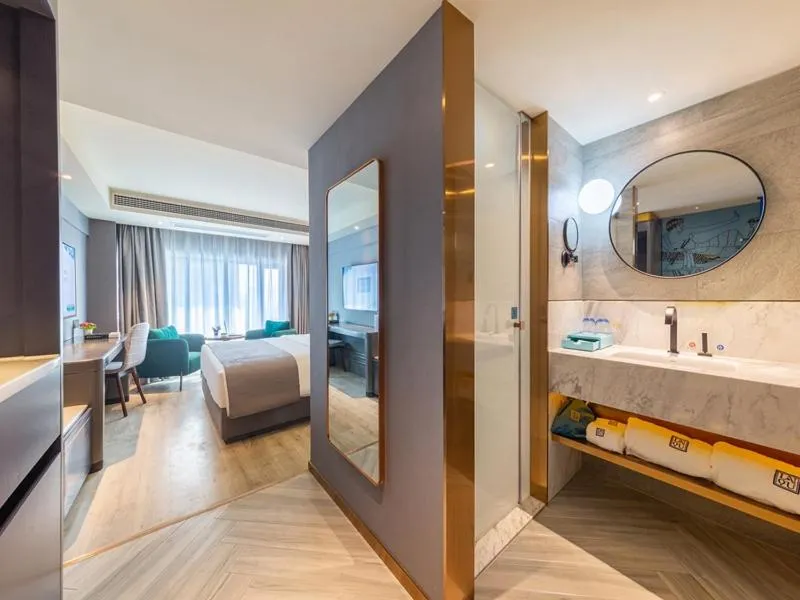 Bed in LanOu Hotel Guiyang West Beijing Road Century City