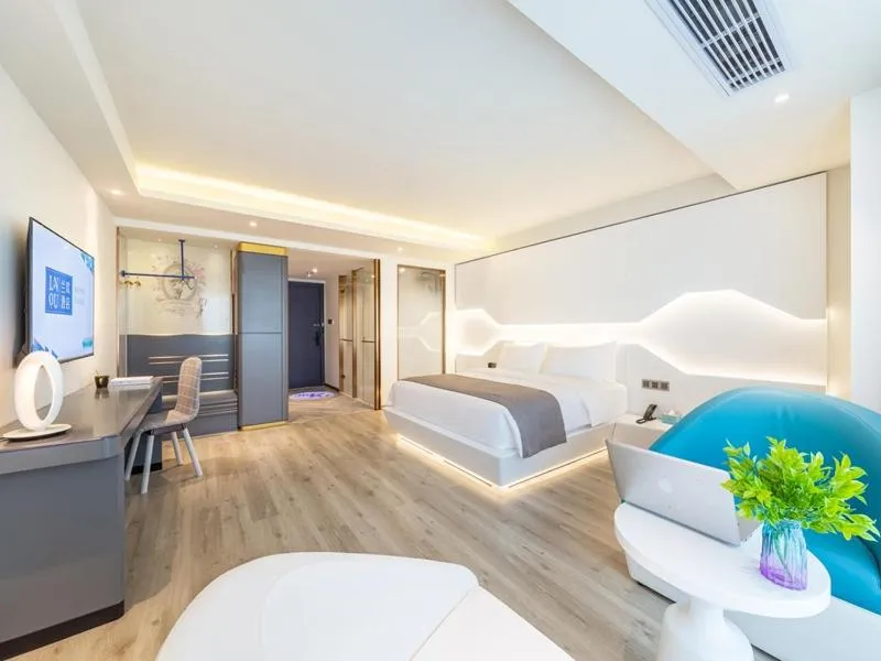 Bed in LanOu Hotel Guiyang West Beijing Road Century City