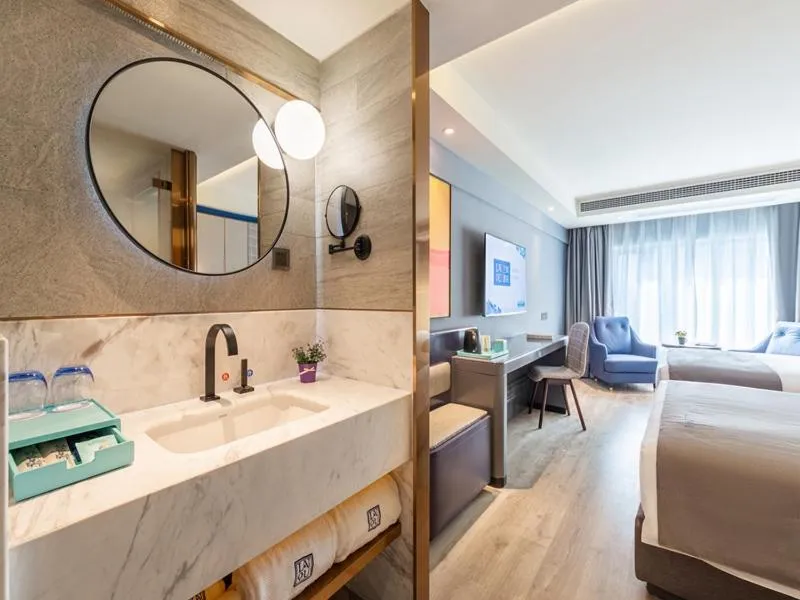 Bed in LanOu Hotel Guiyang West Beijing Road Century City