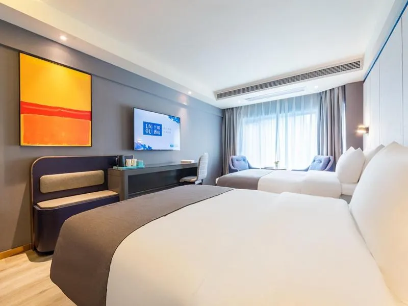 Bed in LanOu Hotel Guiyang West Beijing Road Century City