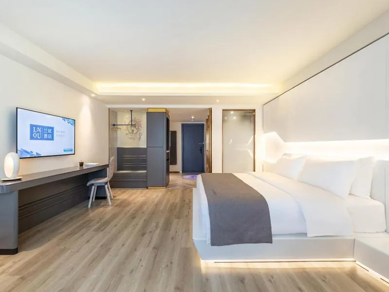 Bed in LanOu Hotel Guiyang West Beijing Road Century City