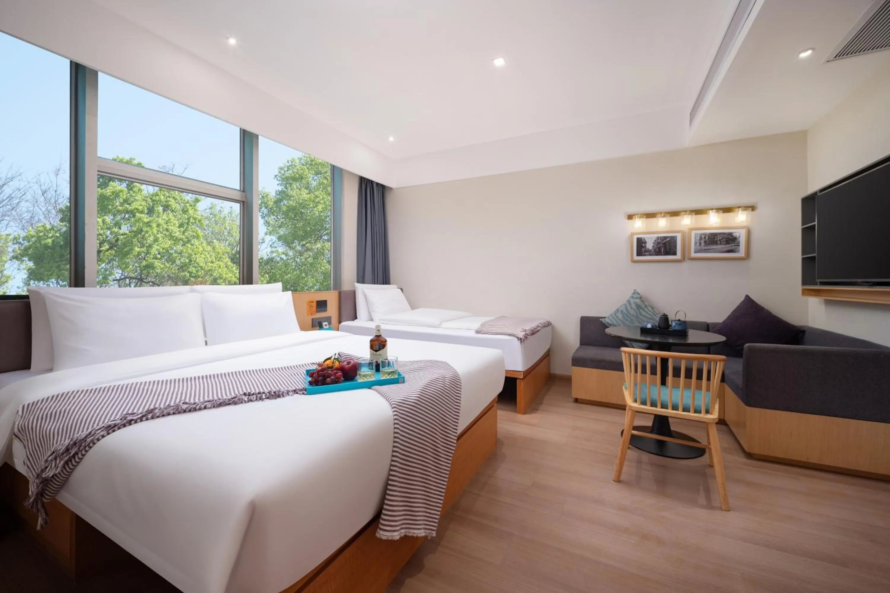 Bed in CityNote Hotel Guangzhou Beijing Road Pedestrian Street