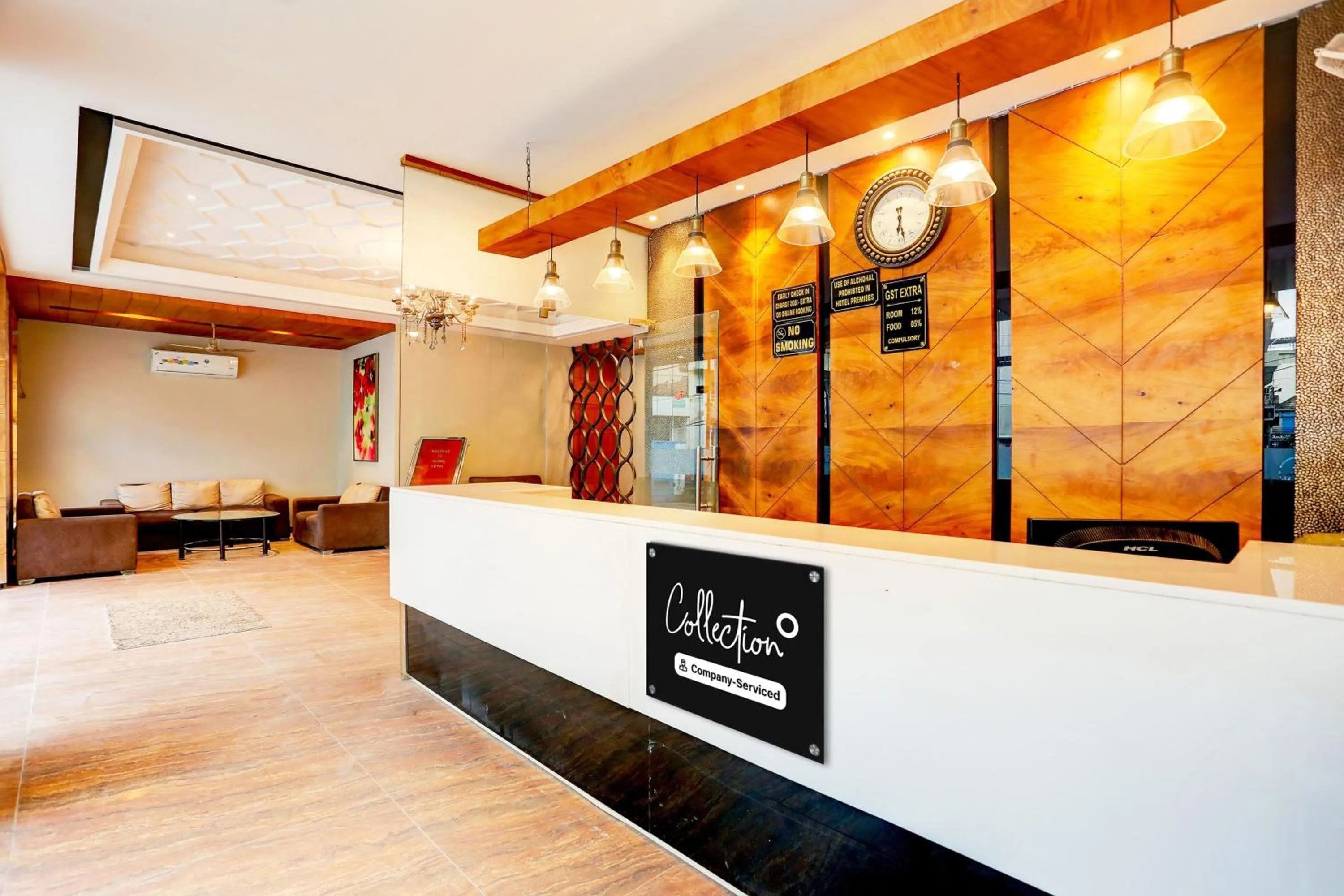 Lobby or reception in Super Collection O Alwar formerly Hotel Ashoka