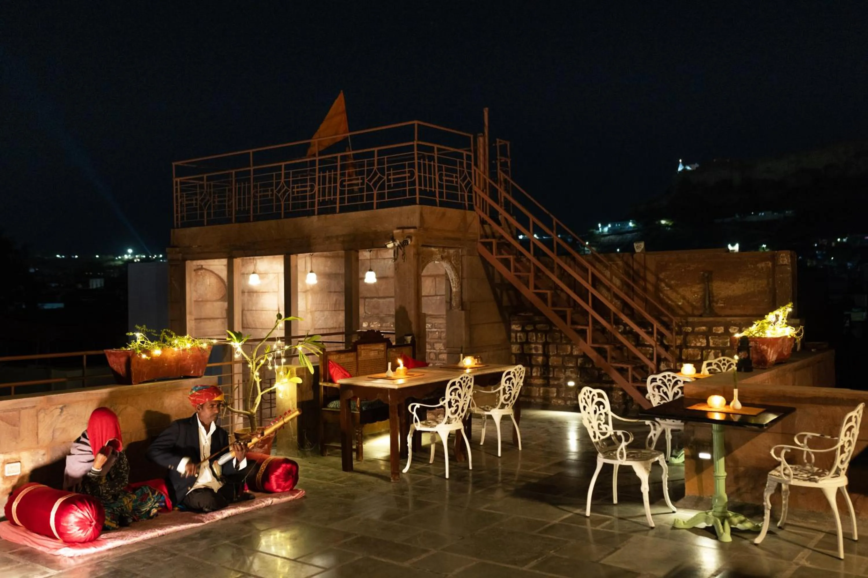 Balcony/Terrace in Amritara Manak Haveli, Jodhpur