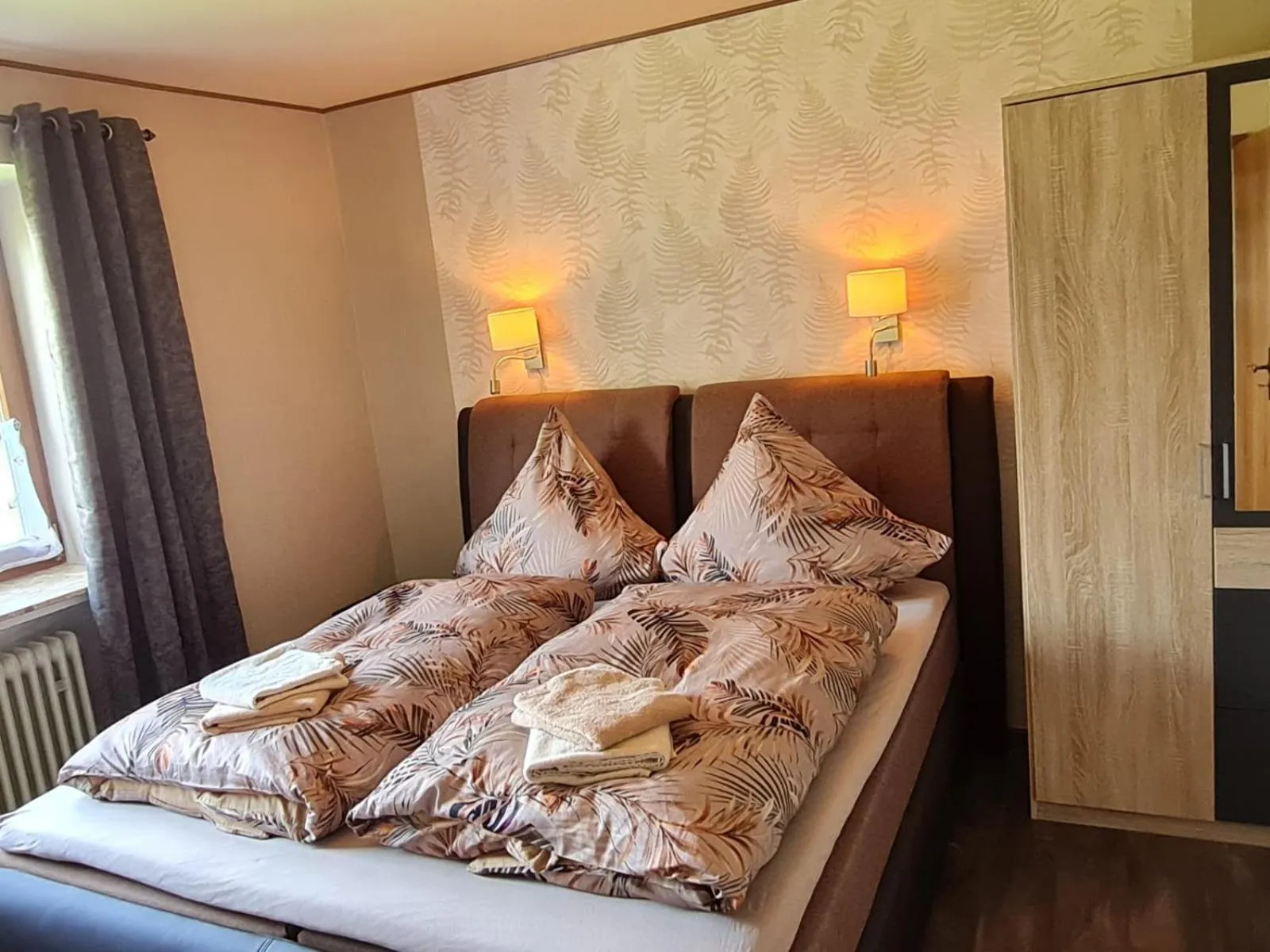 Bed in Gasthaus Paula