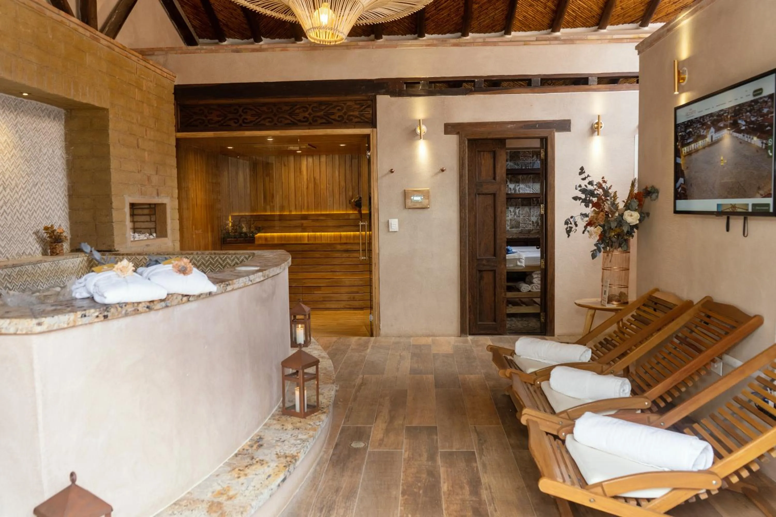 Spa and wellness centre/facilities in Hotel Casa Alcestre