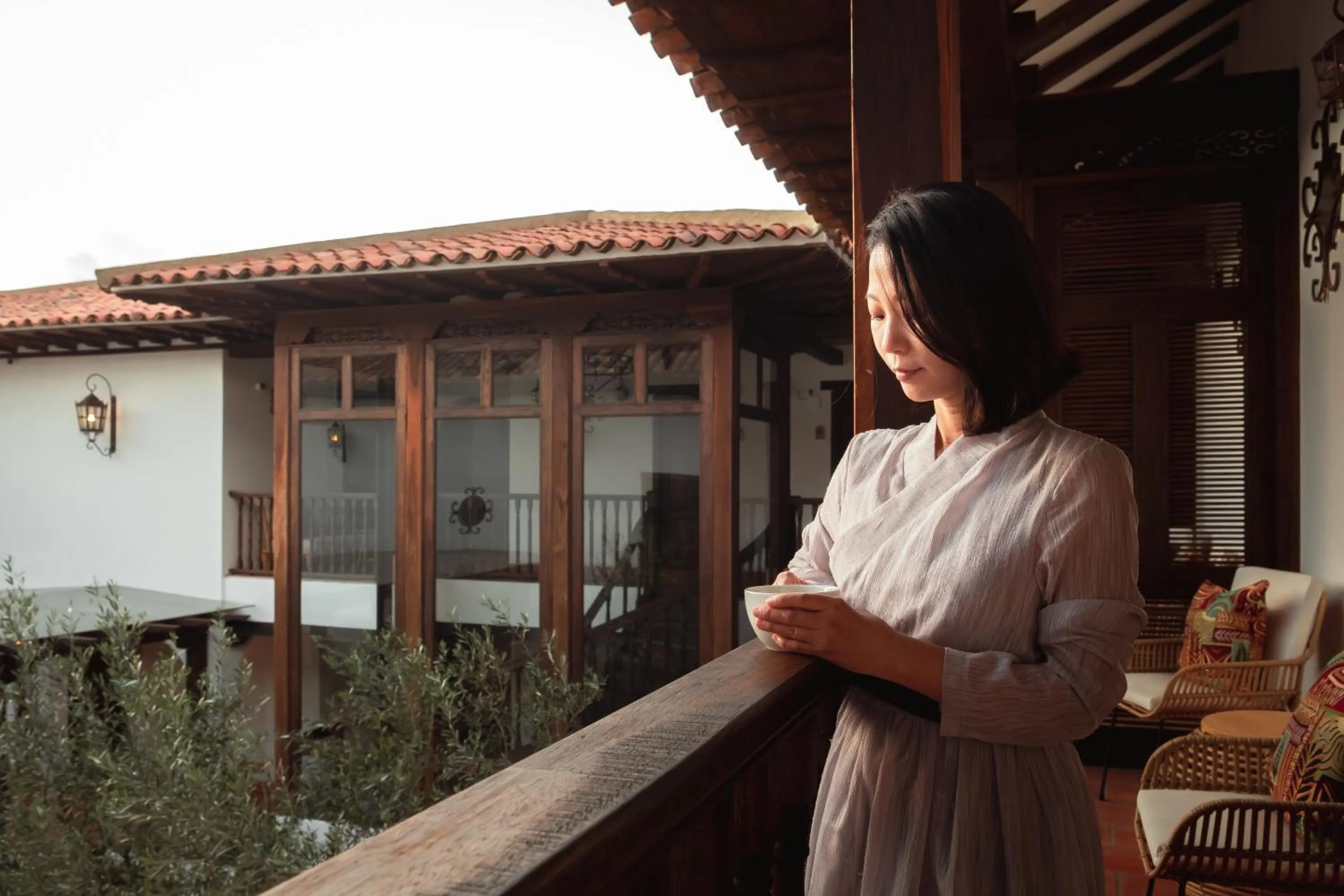 Property building in Hotel Casa Alcestre