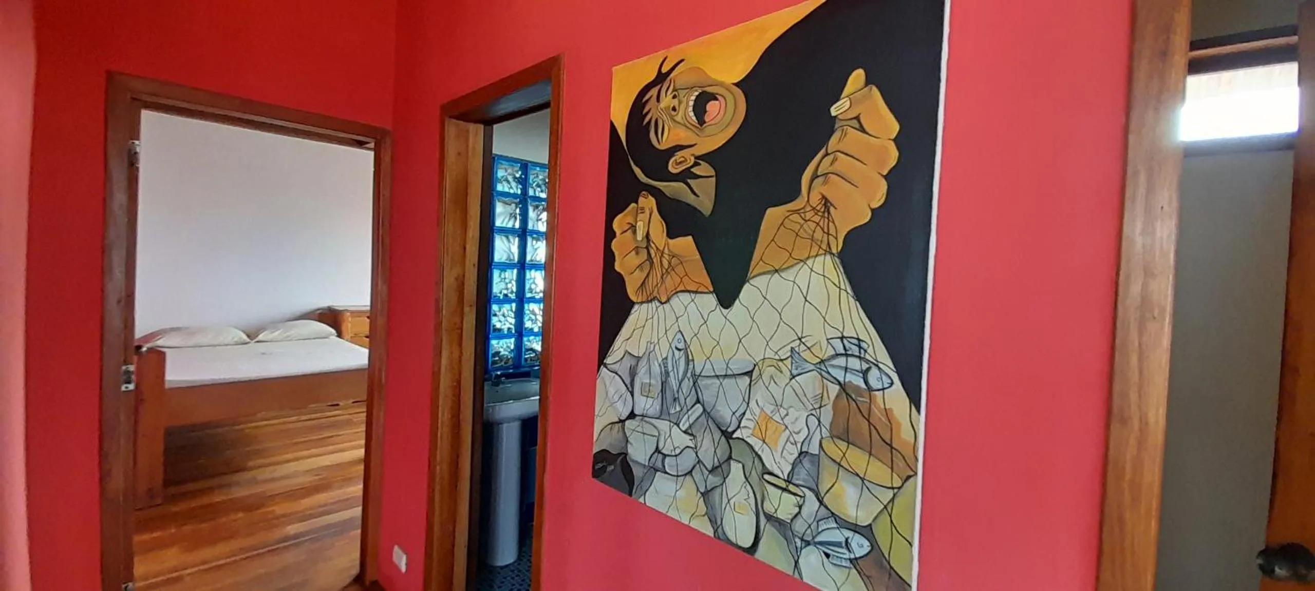 Decorative detail, Bed in Hotel Boutique Hurvínek