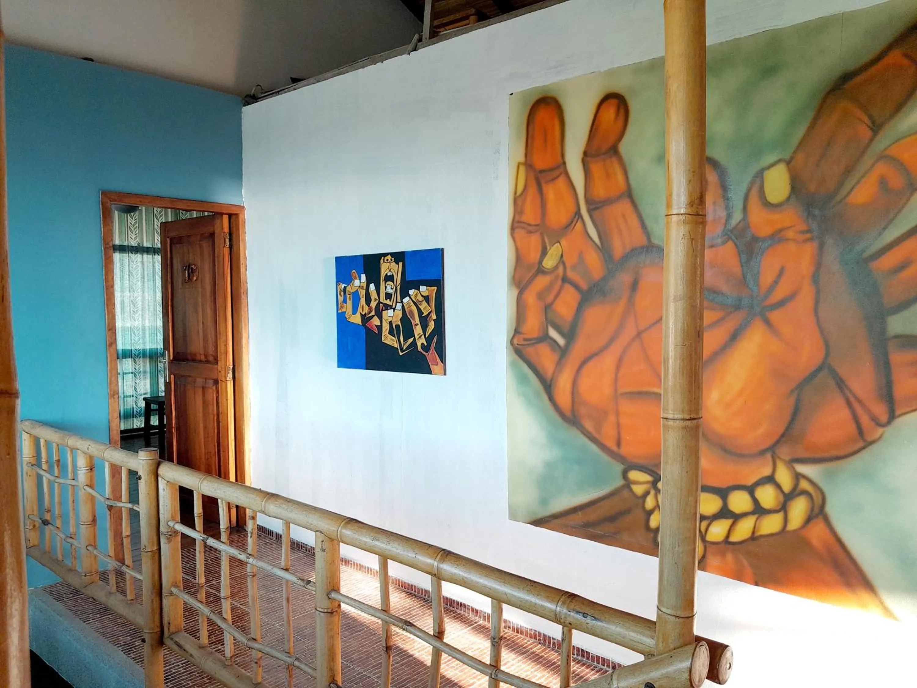 Decorative detail in Hotel Boutique Hurvínek