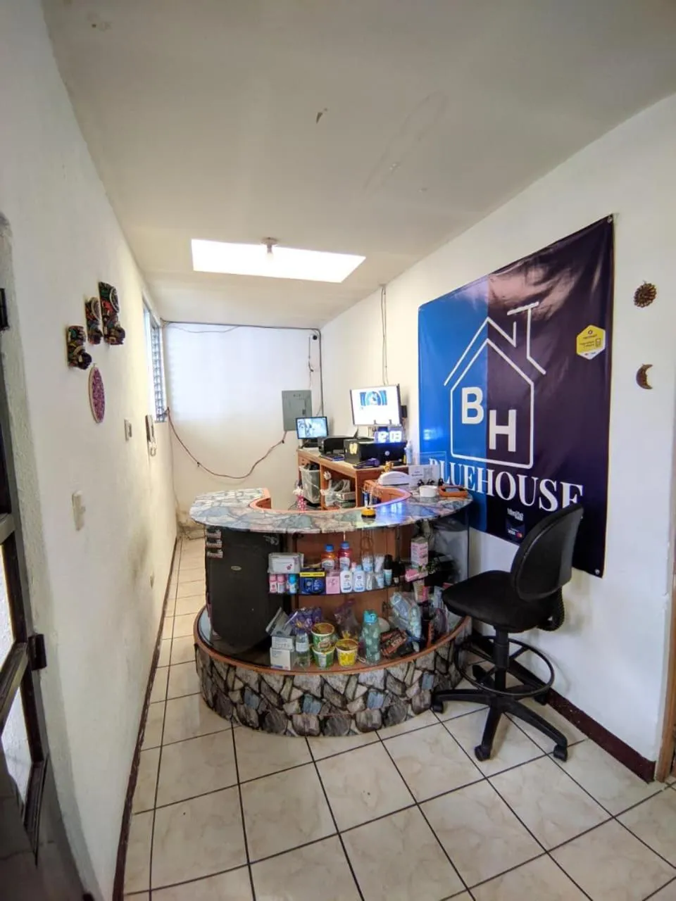 Lobby or reception in Hotel Bluehouse