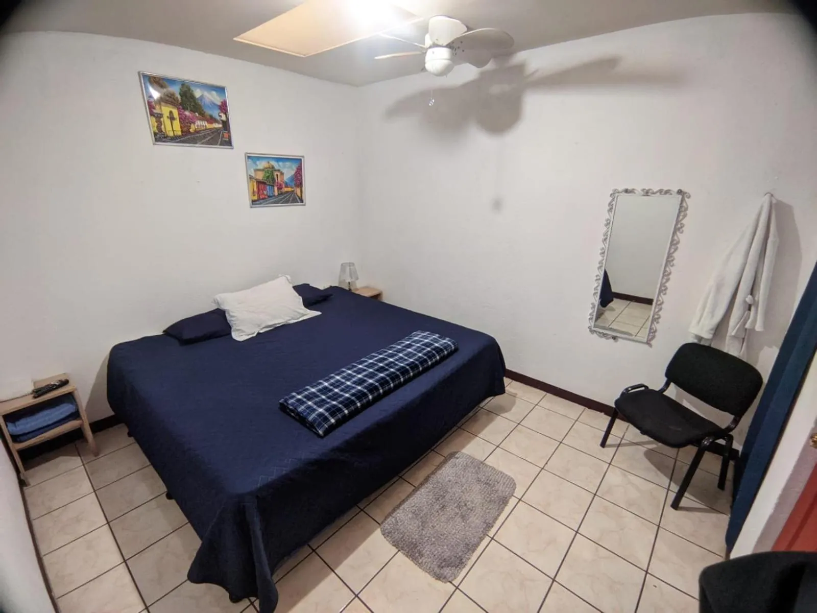 Bed in Hotel Bluehouse