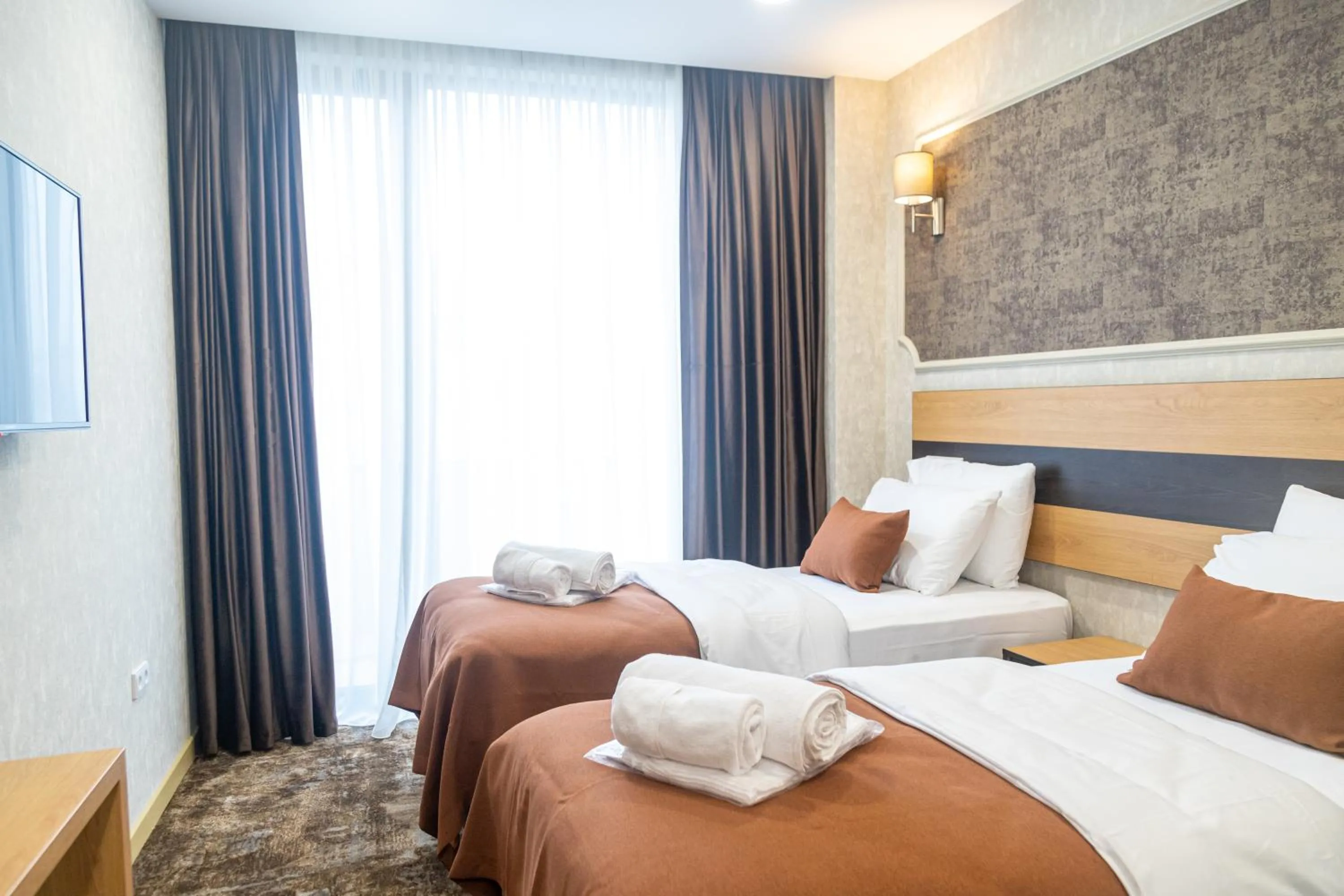 TV and multimedia, Bed in Hotel Solum Roof Top