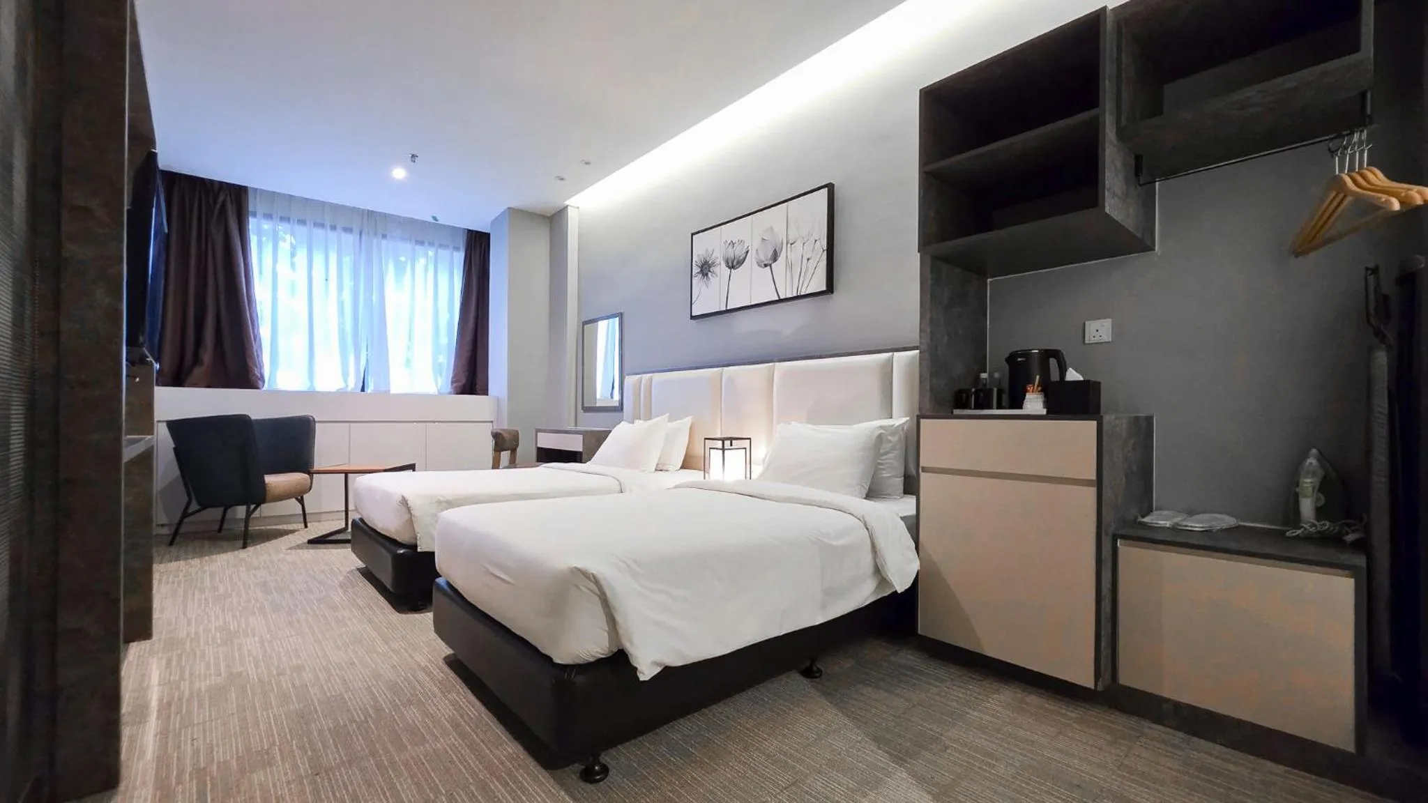 Bedroom, Bed in Fives Hotel DNP