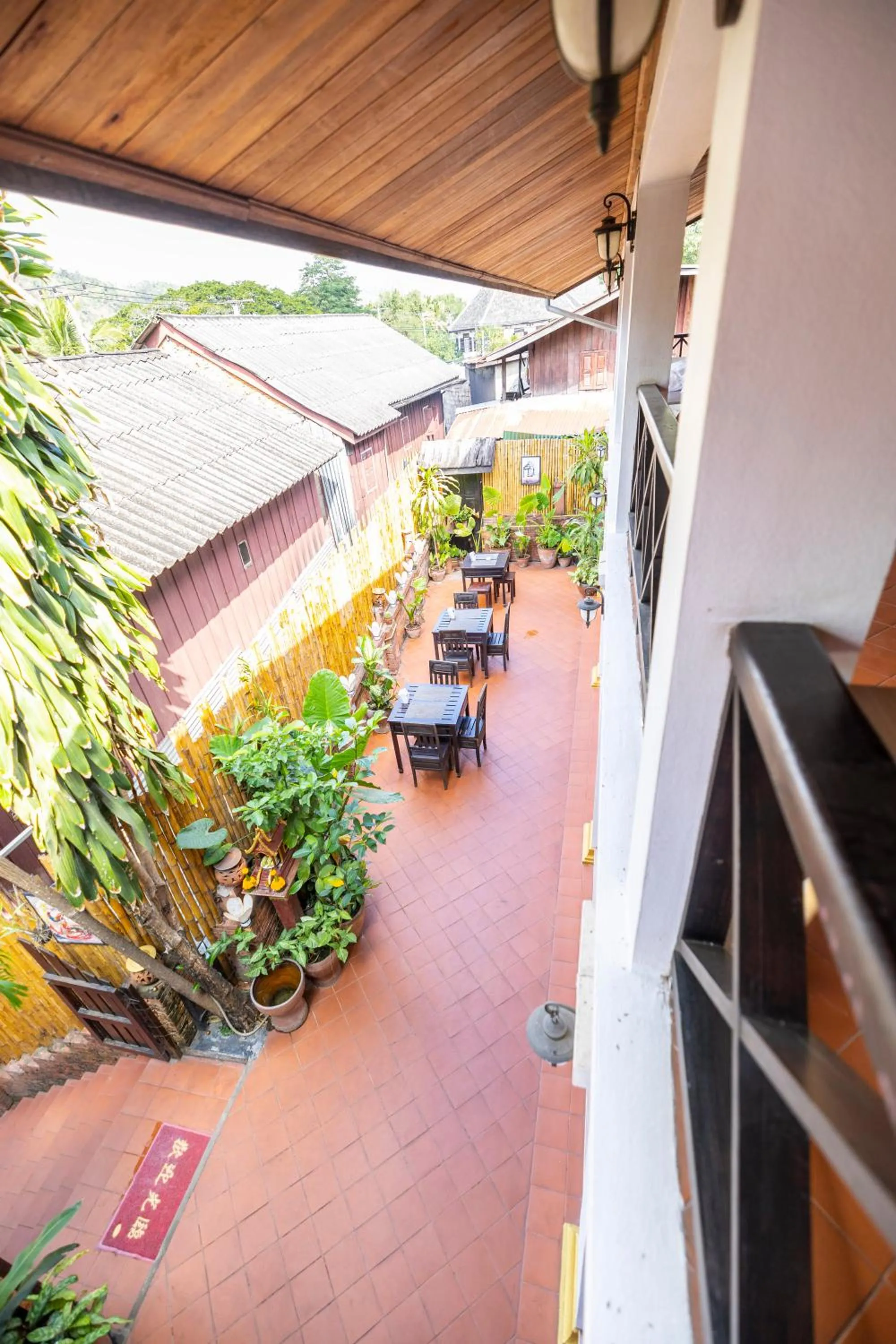 Patio in Mekong Chidlatda Villa
