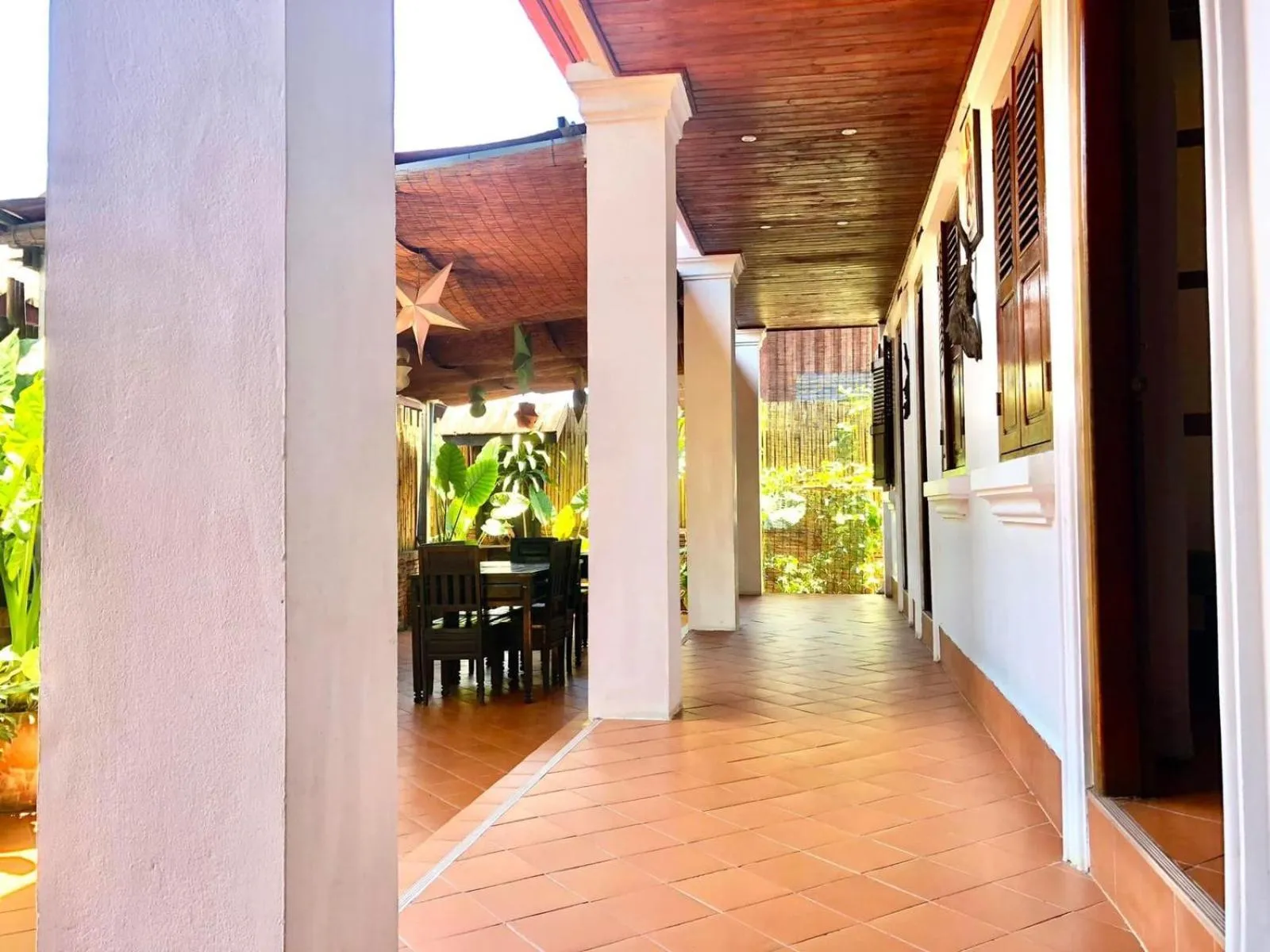 Garden in Mekong Chidlatda Villa