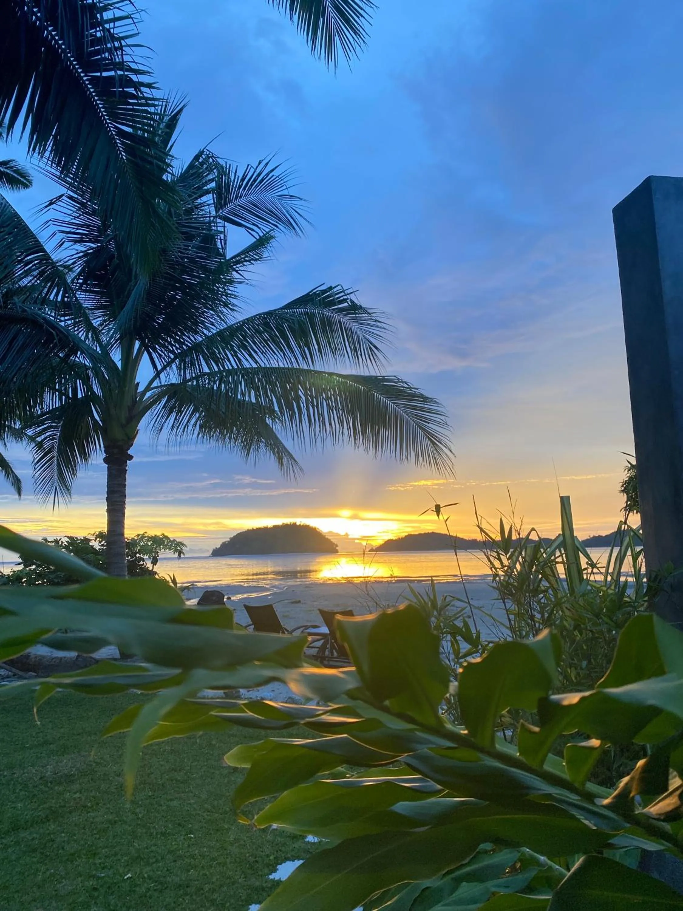 Natural landscape in Amila Dive Beach Resort