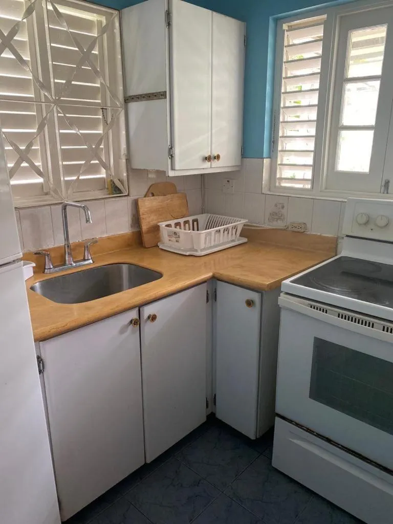 Kitchen or kitchenette in Finest Accommodation Renfrew Place 1 Bedroom Apt # 42 New Kgn 4--12 Renfrew Rd