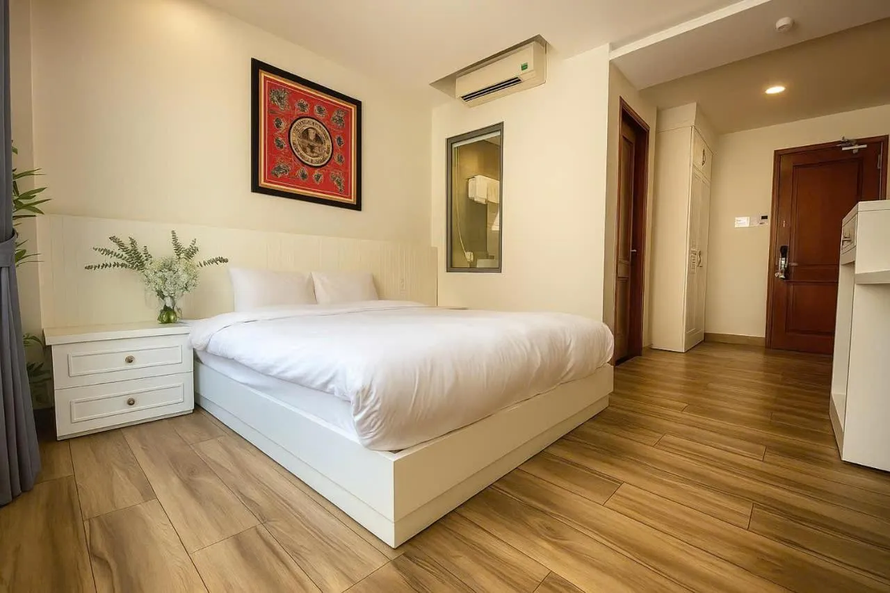 Bed in BALLANTINE HOTEL Phu My Hung- SECC