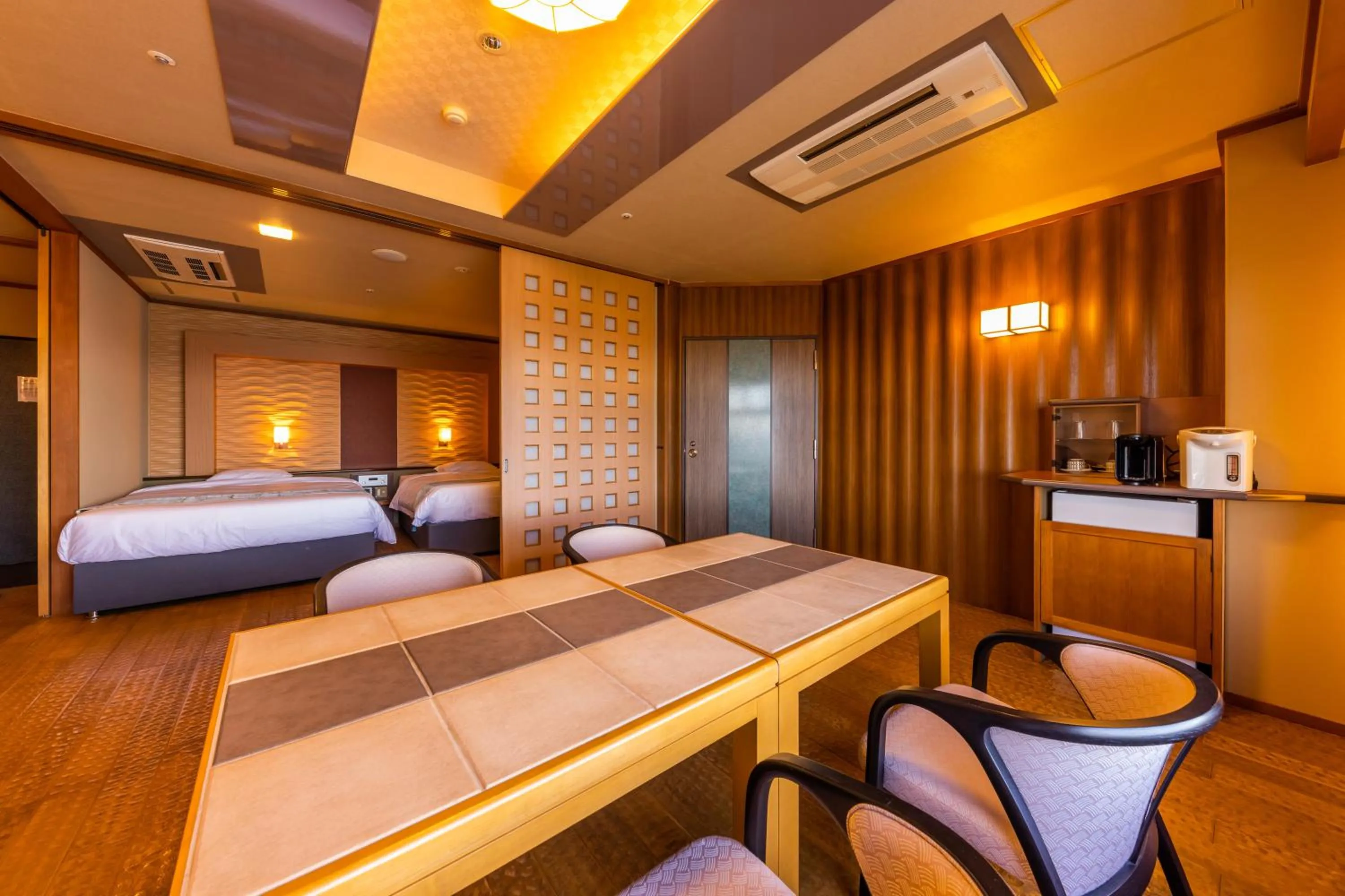 Bed in 銚子グランドホテル