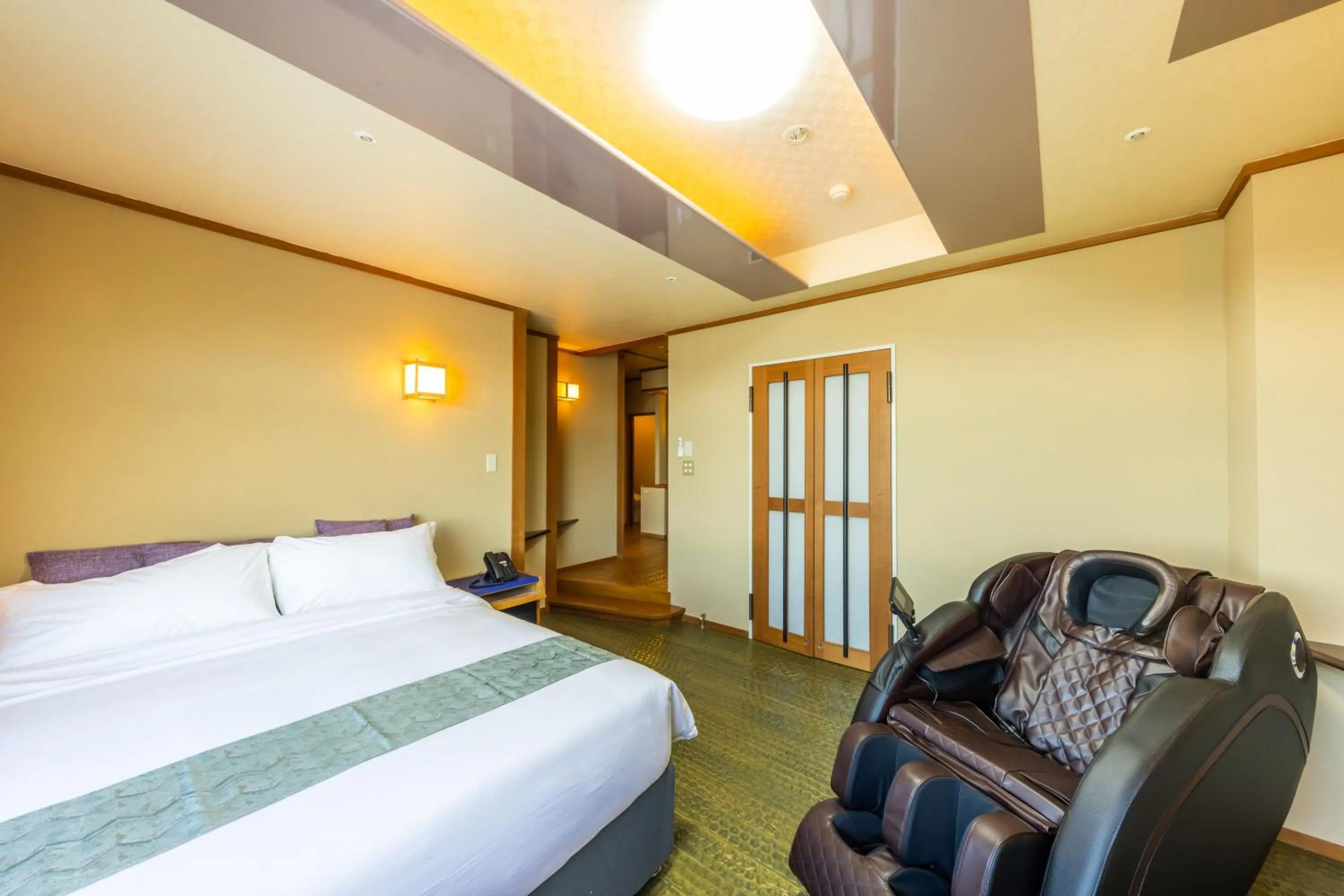 Bed in 銚子グランドホテル