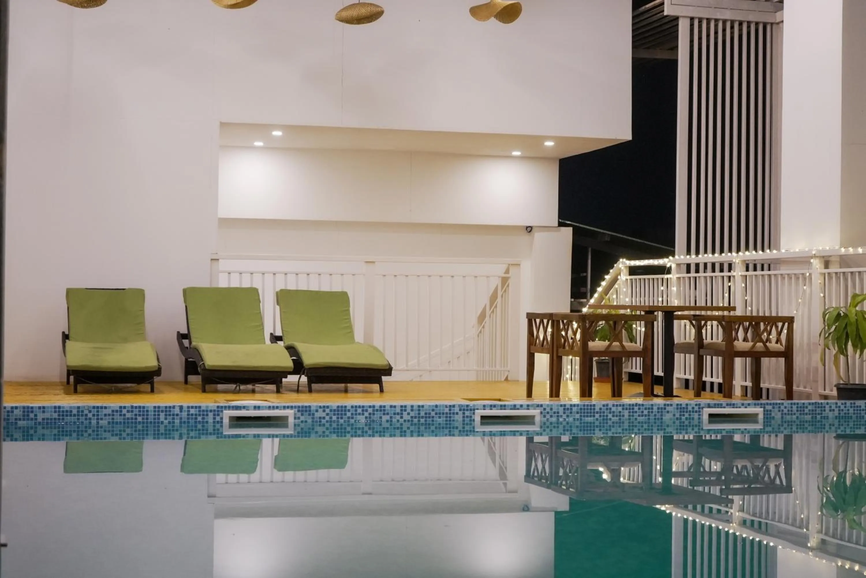 Swimming pool in Tea Tree Suites,Manipal