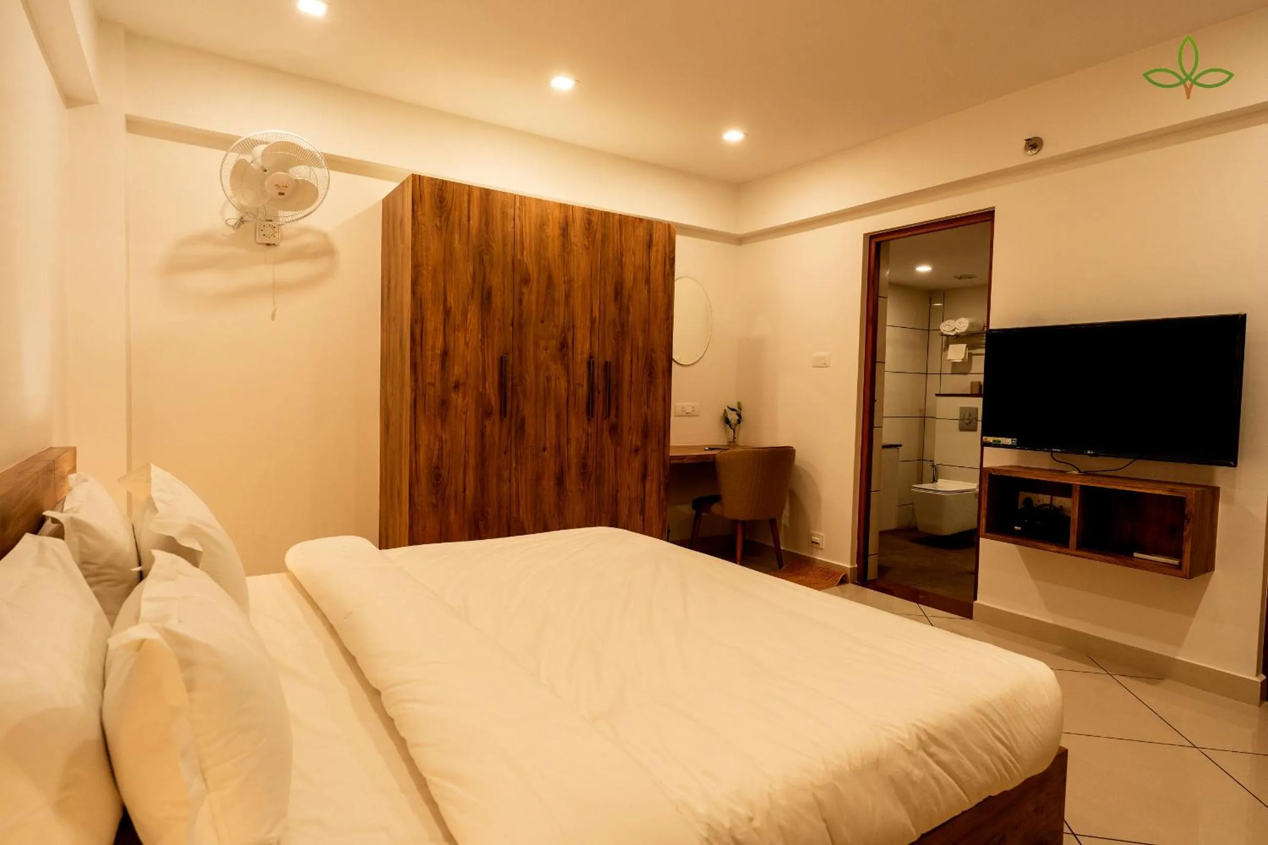 Bed in Tea Tree Suites,Manipal