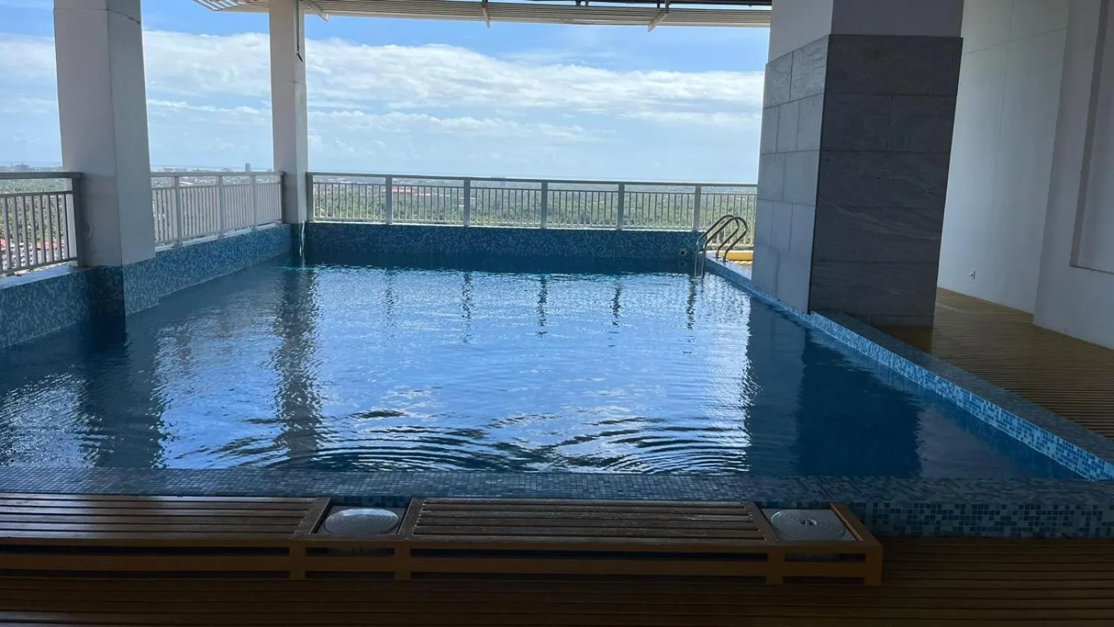 Swimming pool in Tea Tree Suites,Manipal