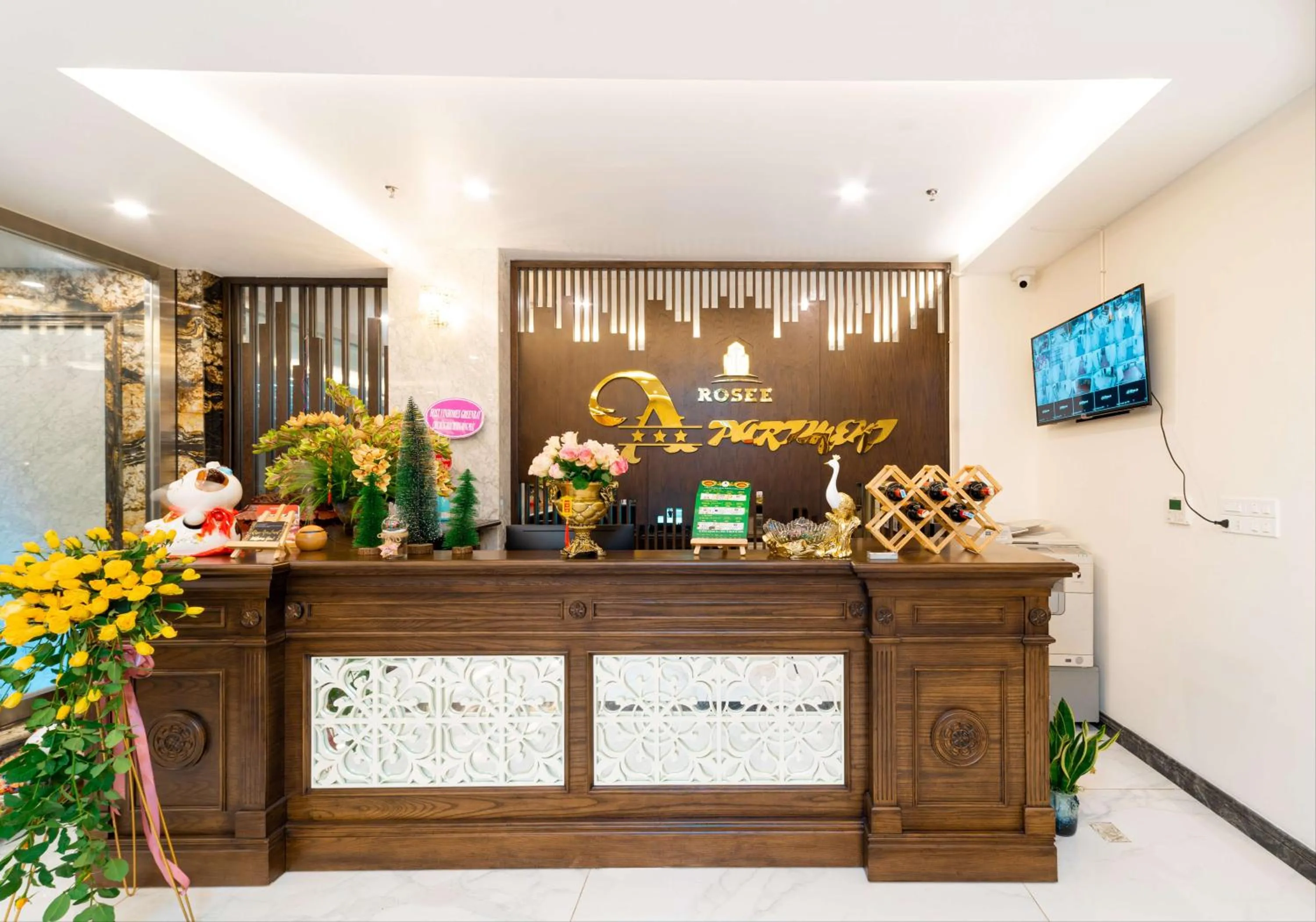 Lobby or reception in Rosee Apartment Hotel