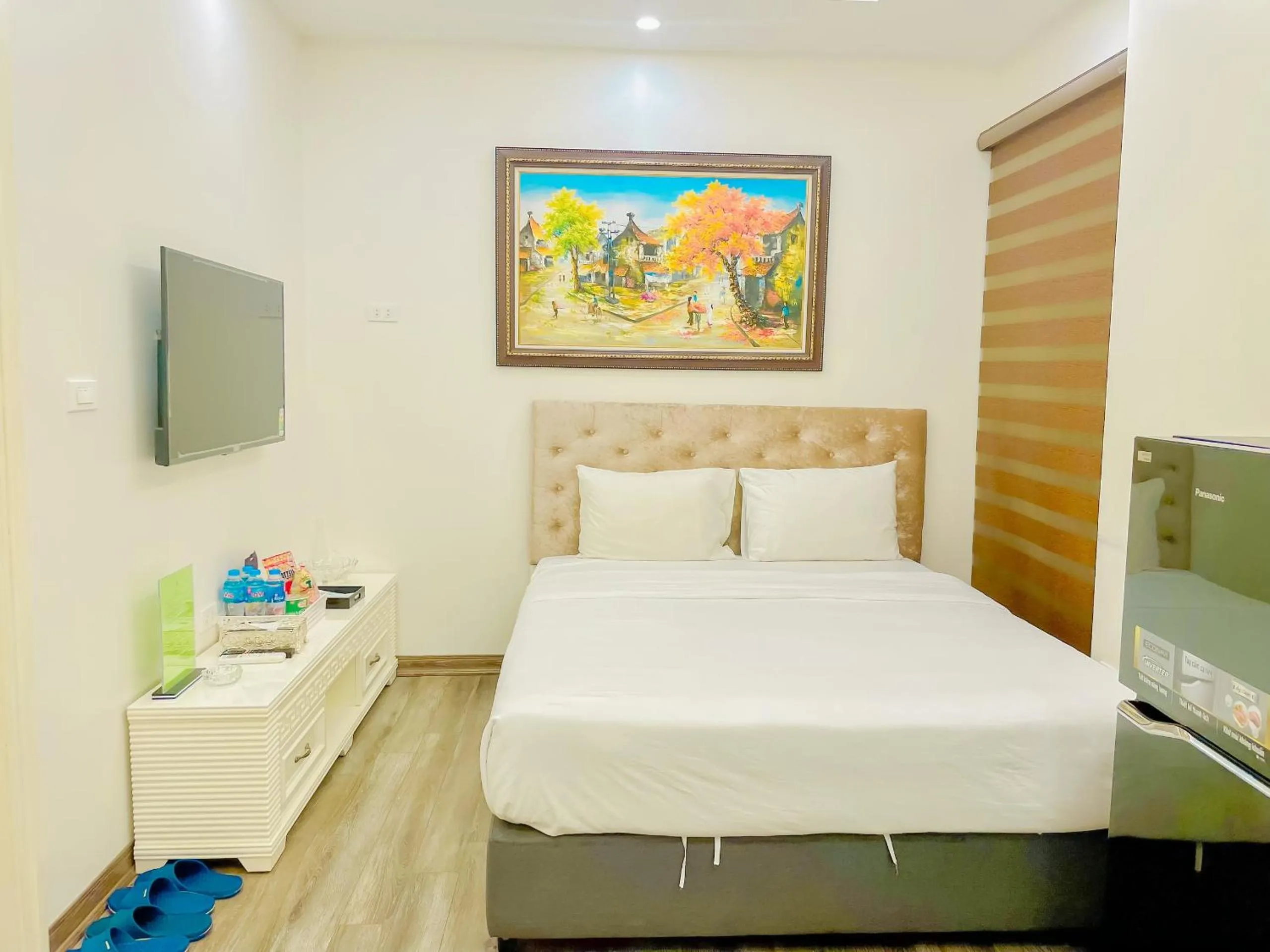 Bed in Rosee Apartment Hotel