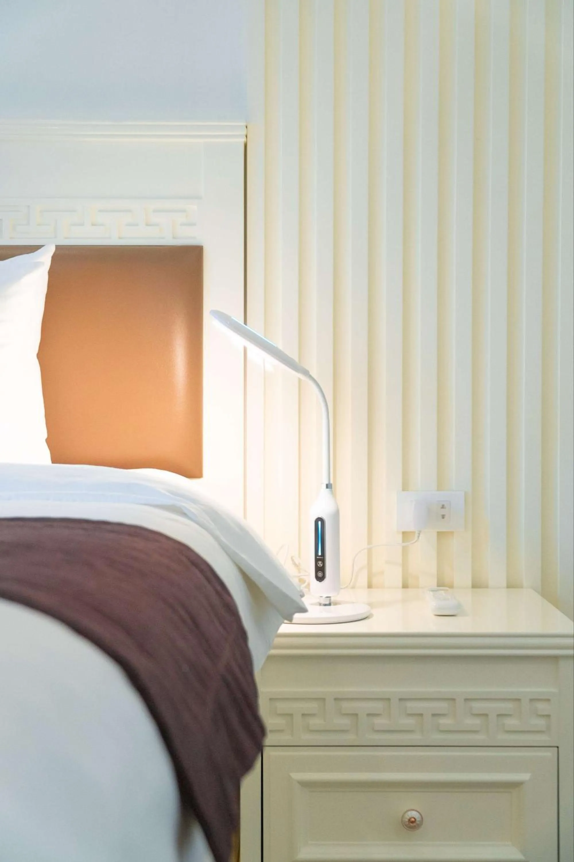 Decorative detail, Bed in Rosee Apartment Hotel