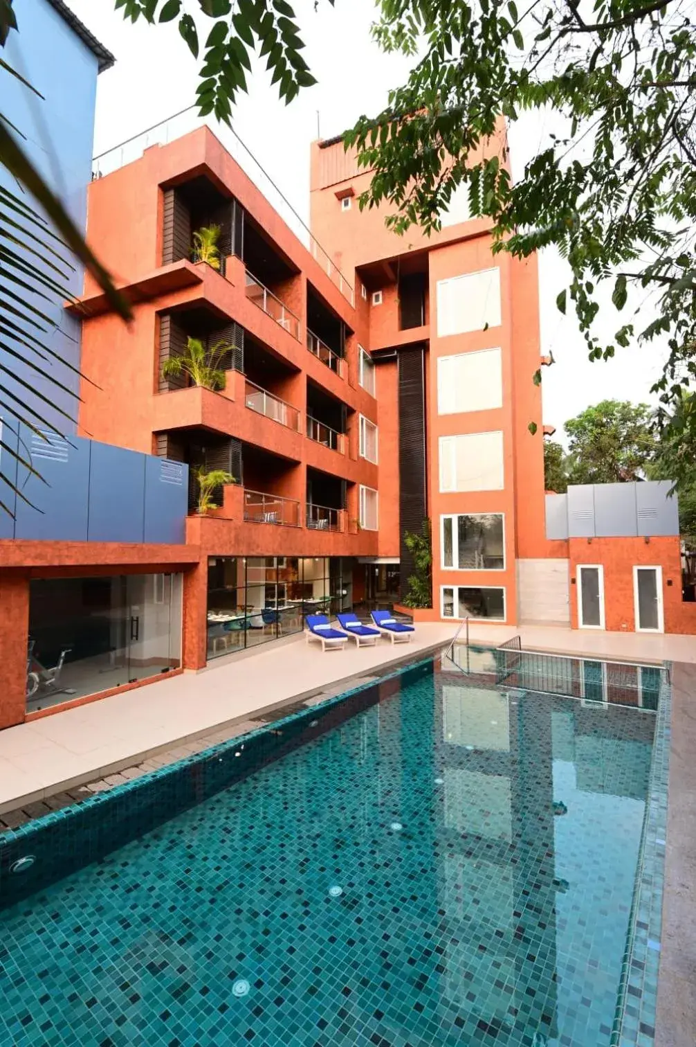 Swimming pool, Property Building in Aiden by Best Western Vagator Goa Swimming pool, Property Building in Aiden by Best Western Vagator Goa