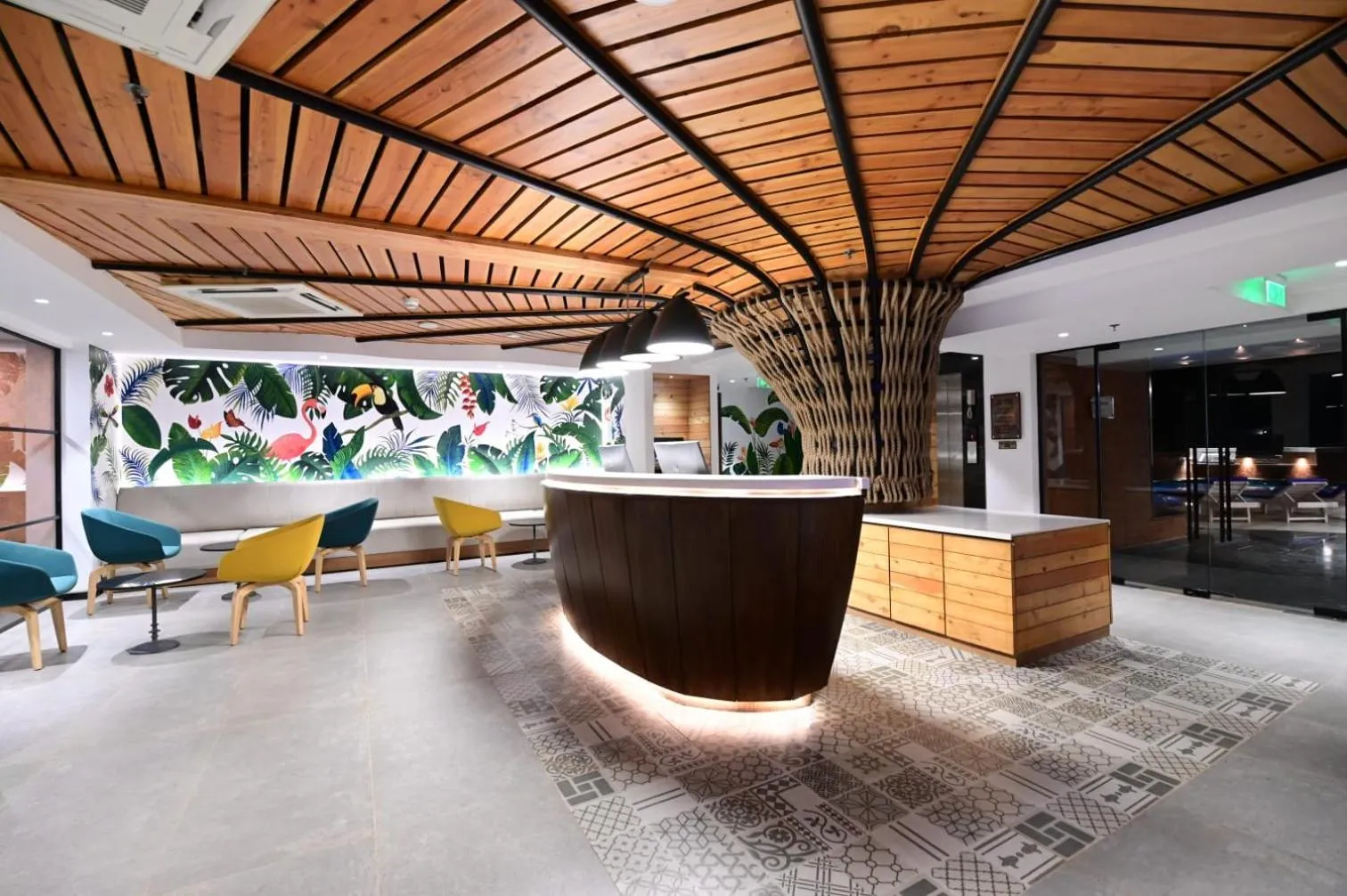 Living room in Aiden by best Western Vagator Goa