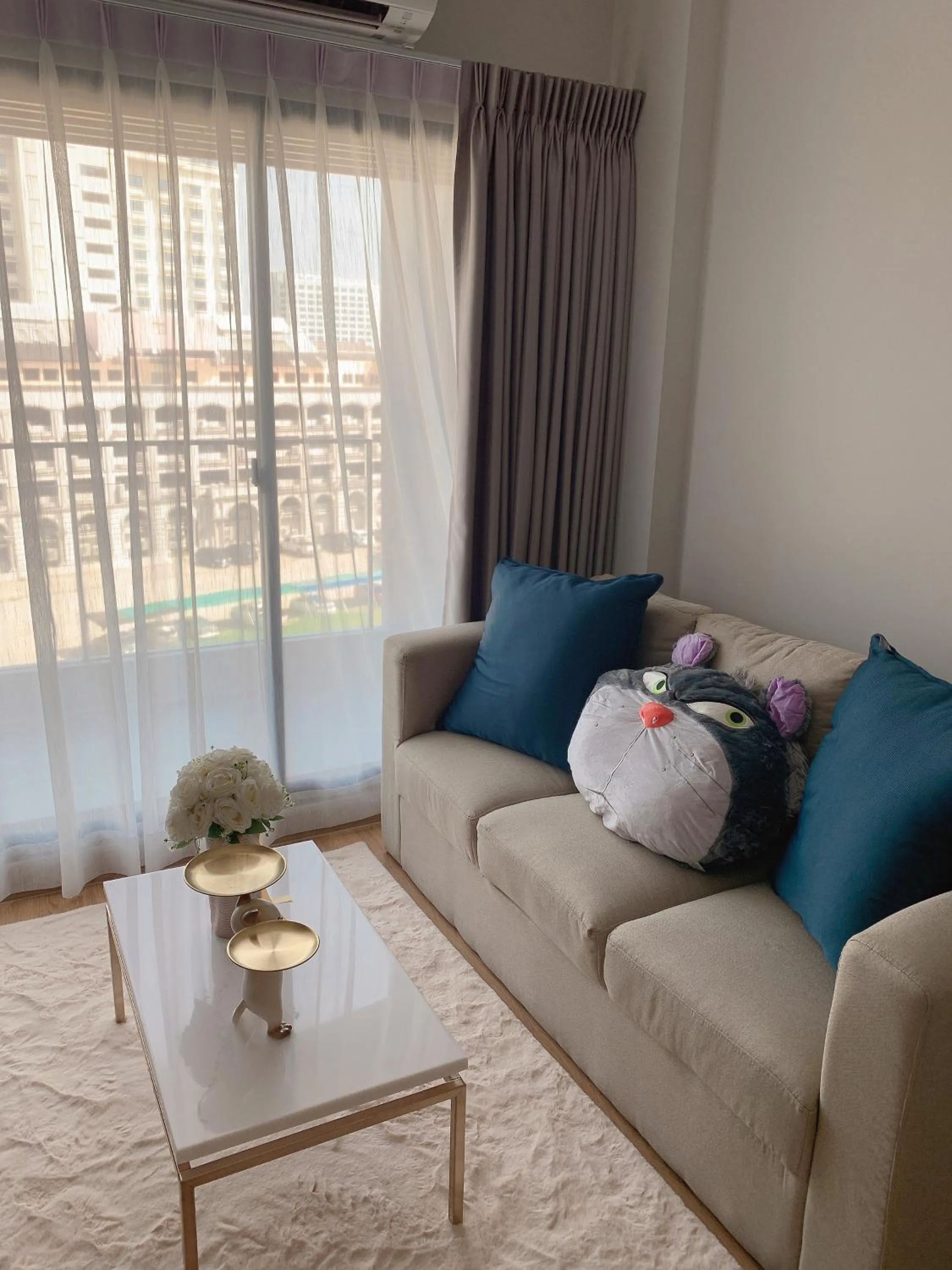 Living room in Astra Sky River Condo