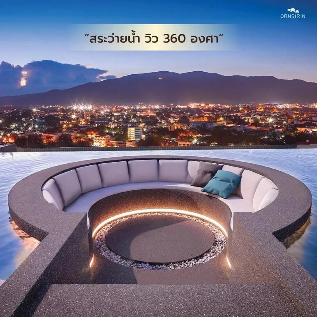 Swimming pool in Astra Sky River Condo