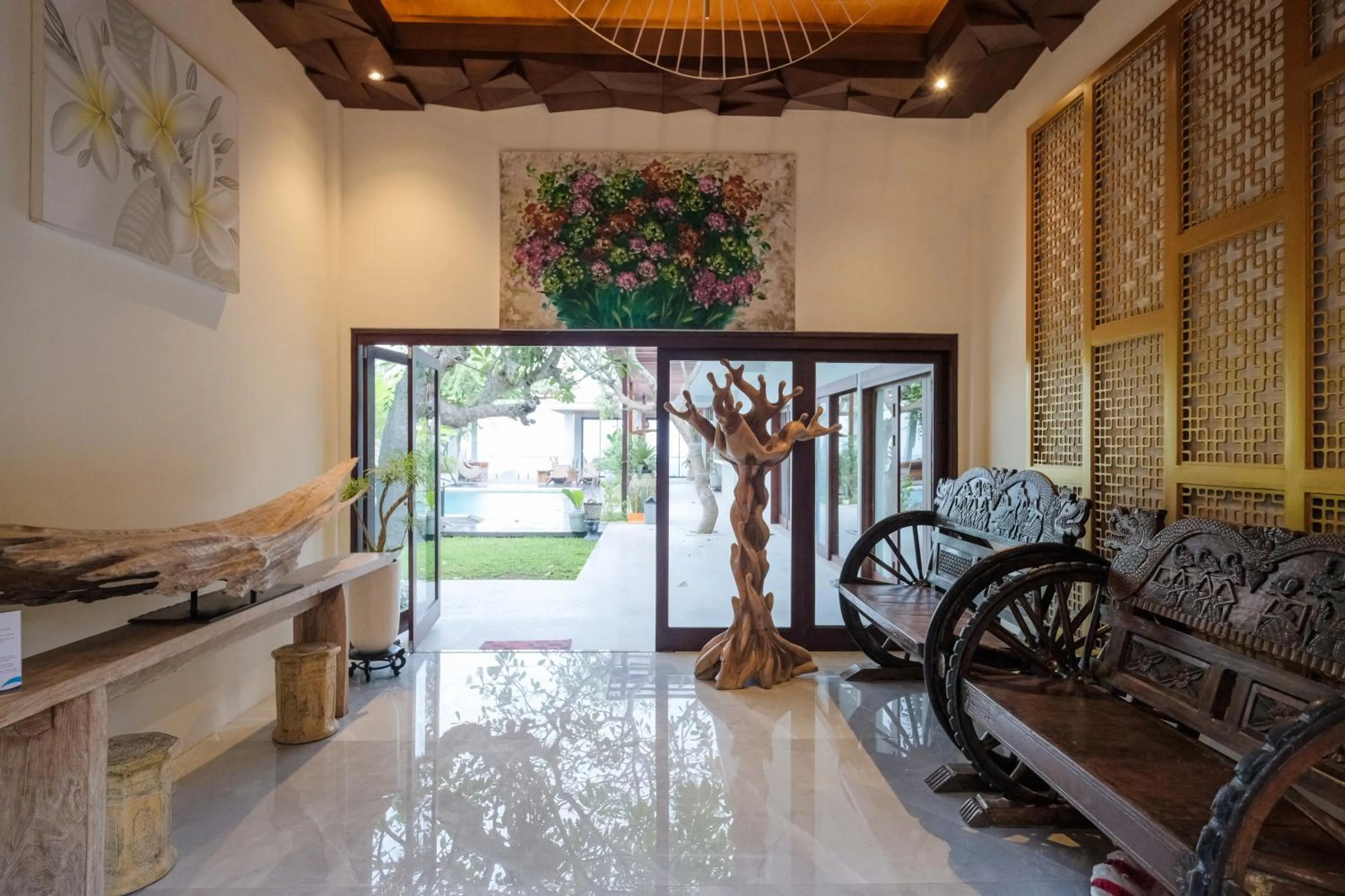 Seating area in The Lavana Villa Puri Hawila Jimbaran - 5 Bedroom Villa