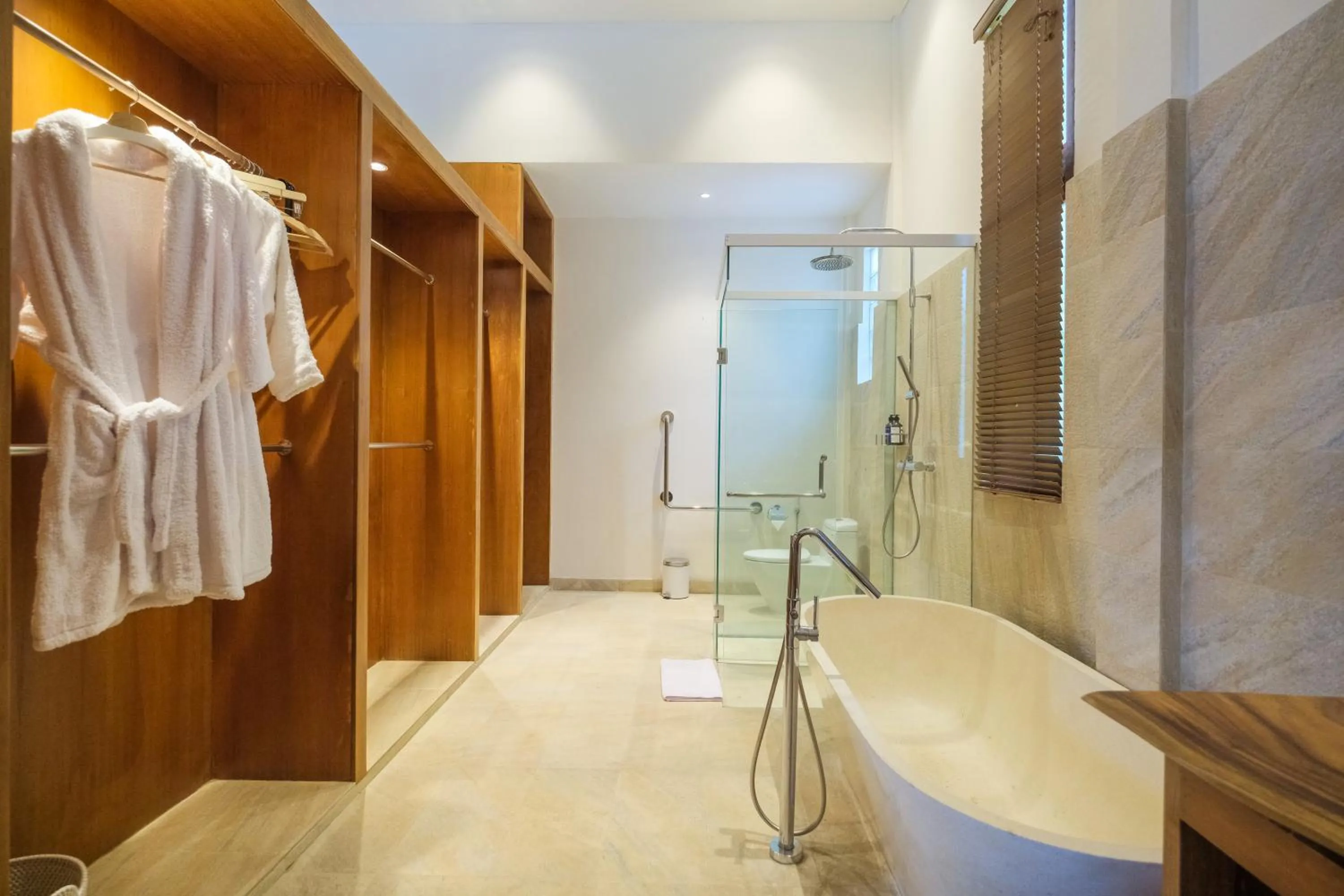 Bathroom in The Lavana Villa Puri Hawila Jimbaran - 5 Bedroom Villa