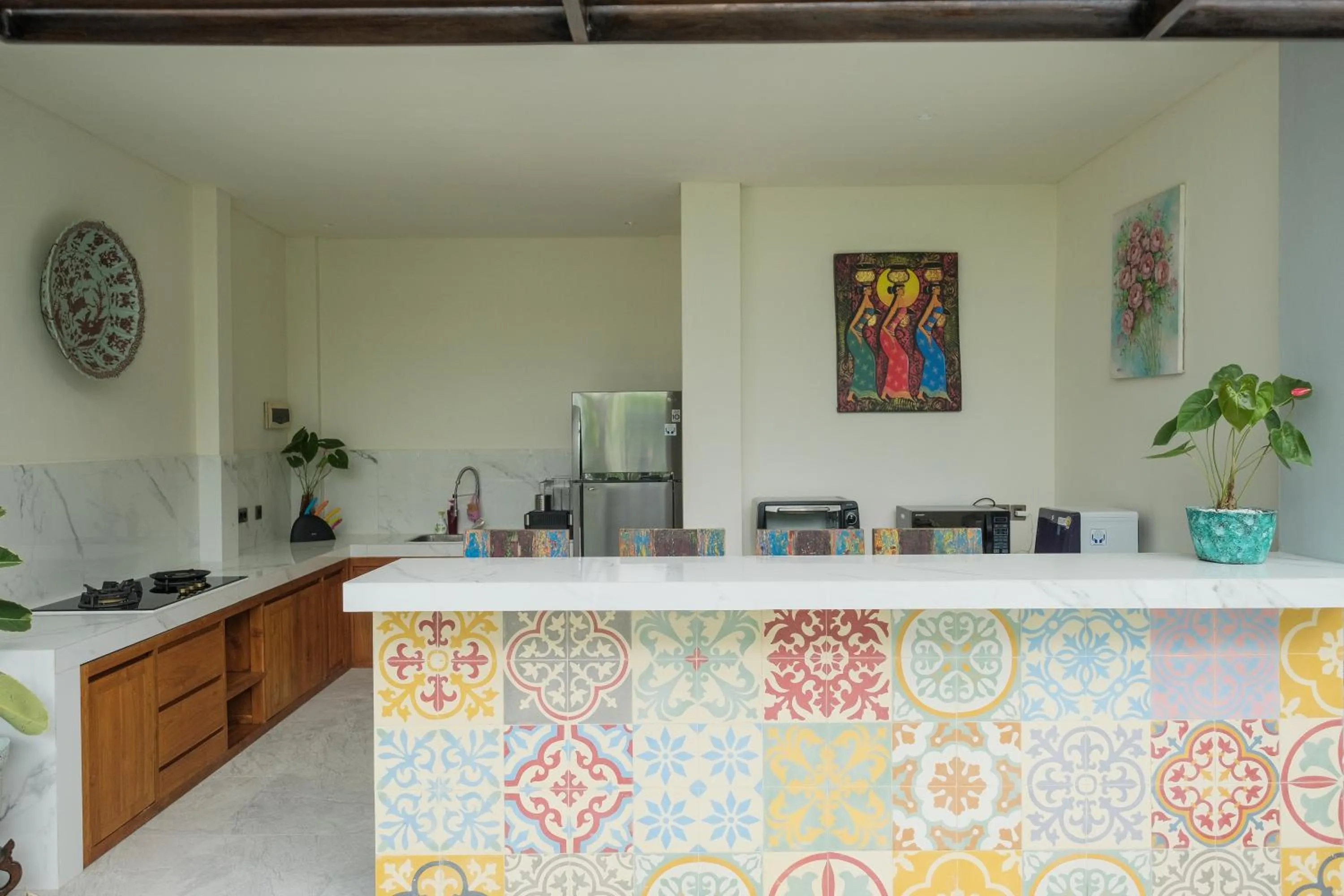 kitchen in The Lavana Villa Puri Hawila Jimbaran - 5 Bedroom Villa