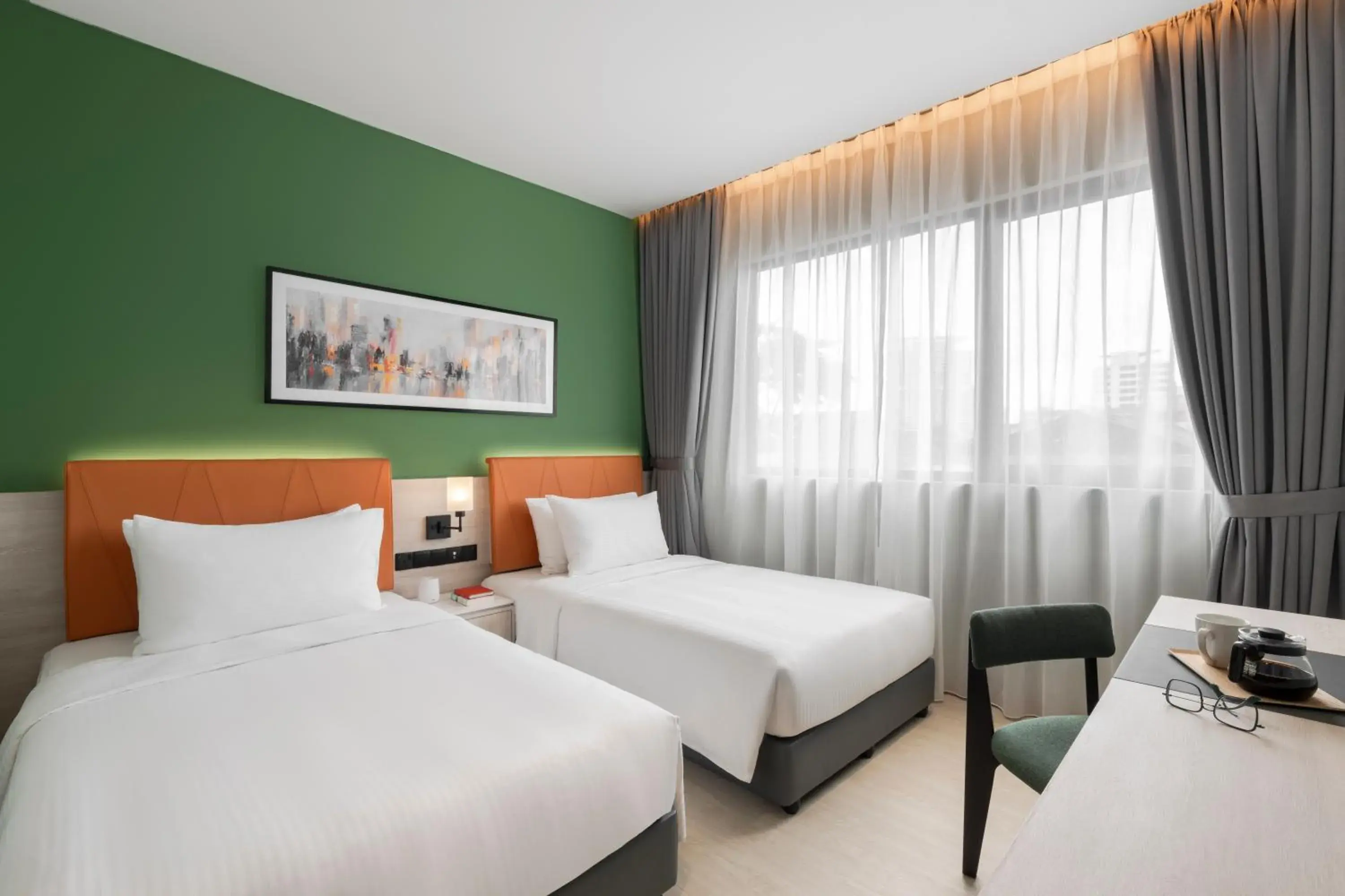 Studio Deluxe Twin at Block B in Citadines Connect Georgetown Penang Studio Deluxe Twin at Block B in Citadines Connect Georgetown Penang