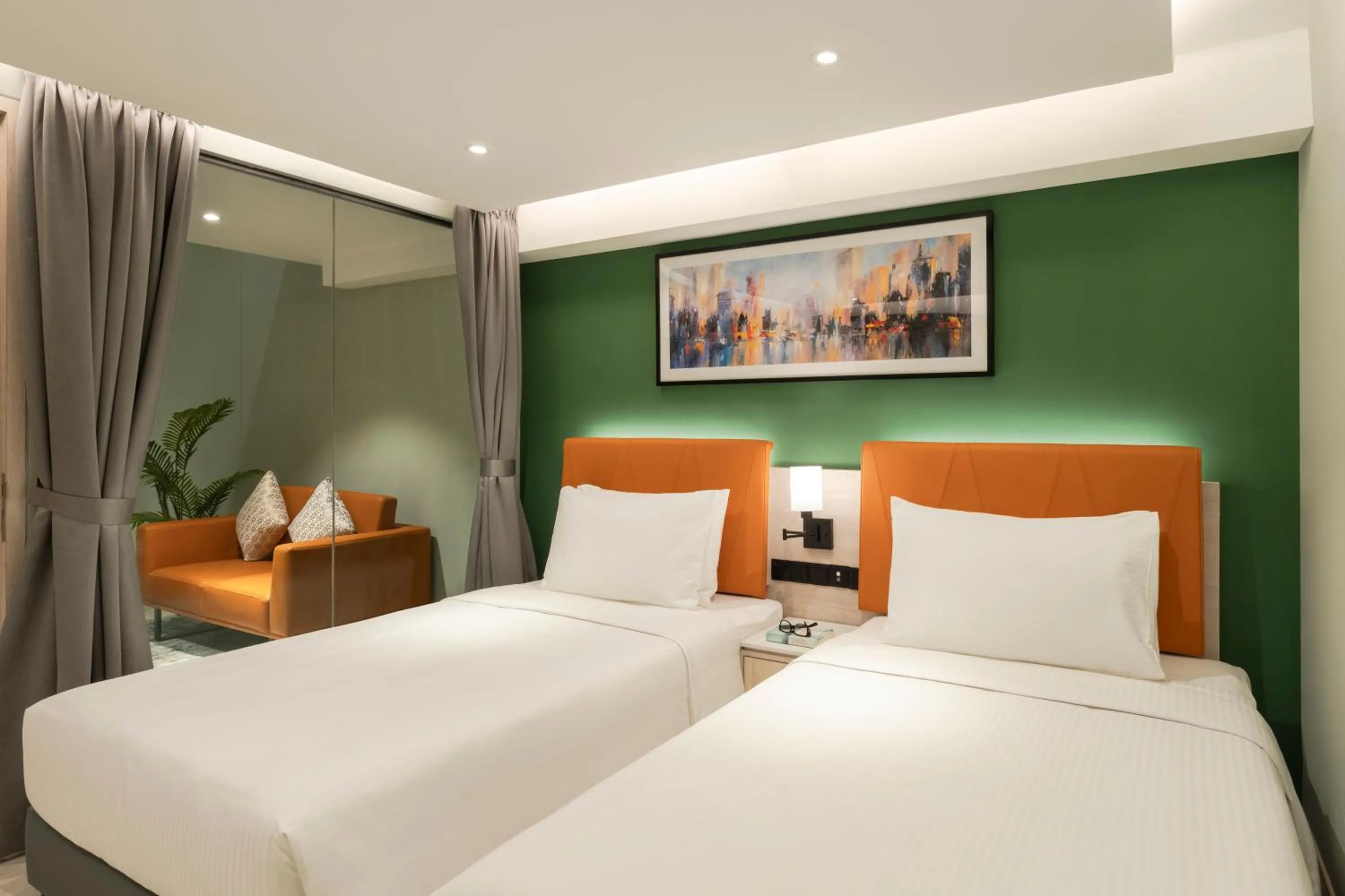 Bedroom, Bed in Citadines Connect Georgetown Penang