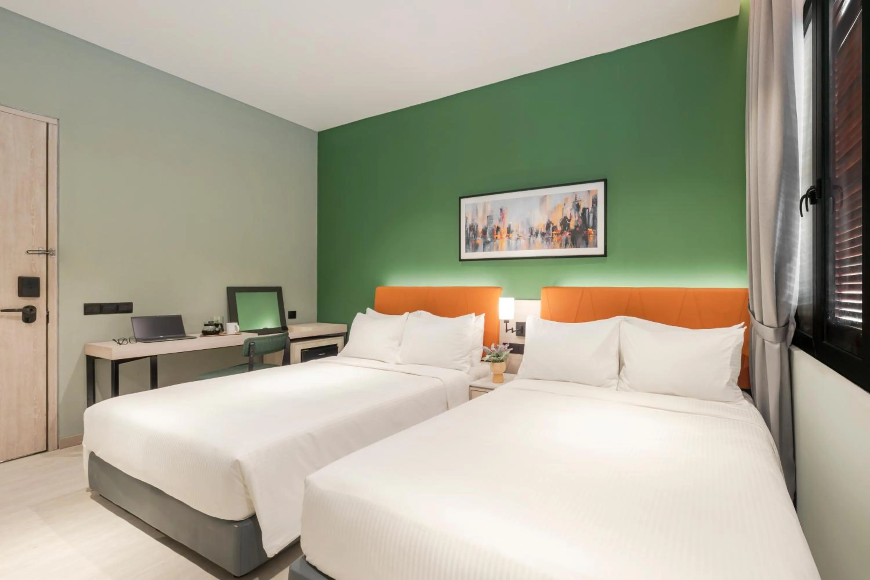 Bedroom, Bed in Citadines Connect Georgetown Penang