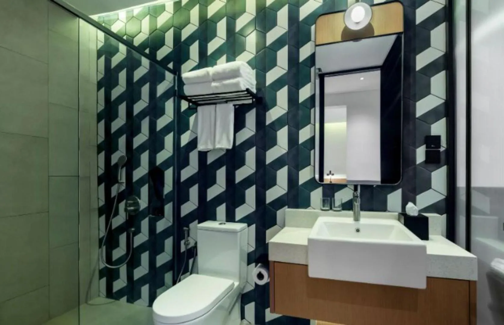 Bathroom in Citadines Connect Georgetown Penang