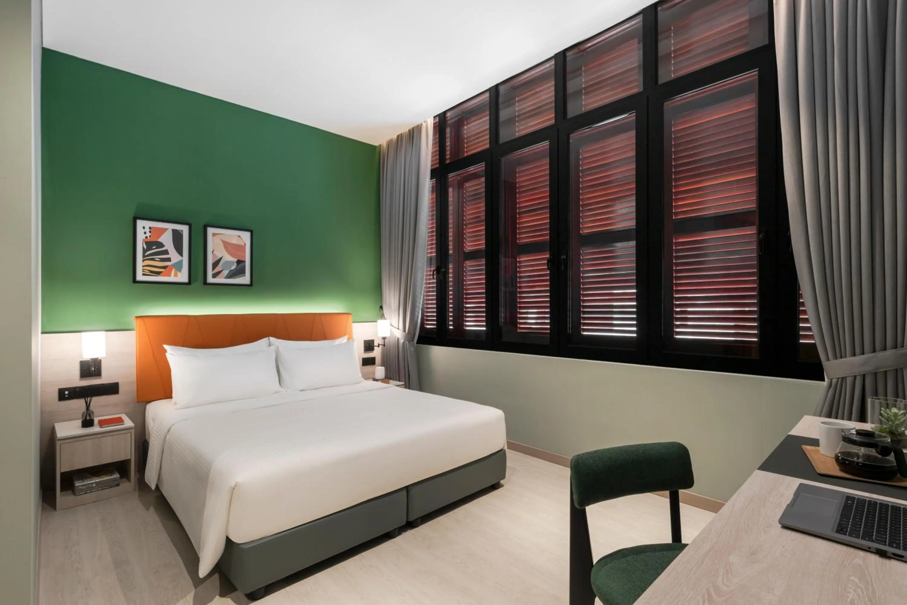 Bedroom, Bed in Citadines Connect Georgetown Penang