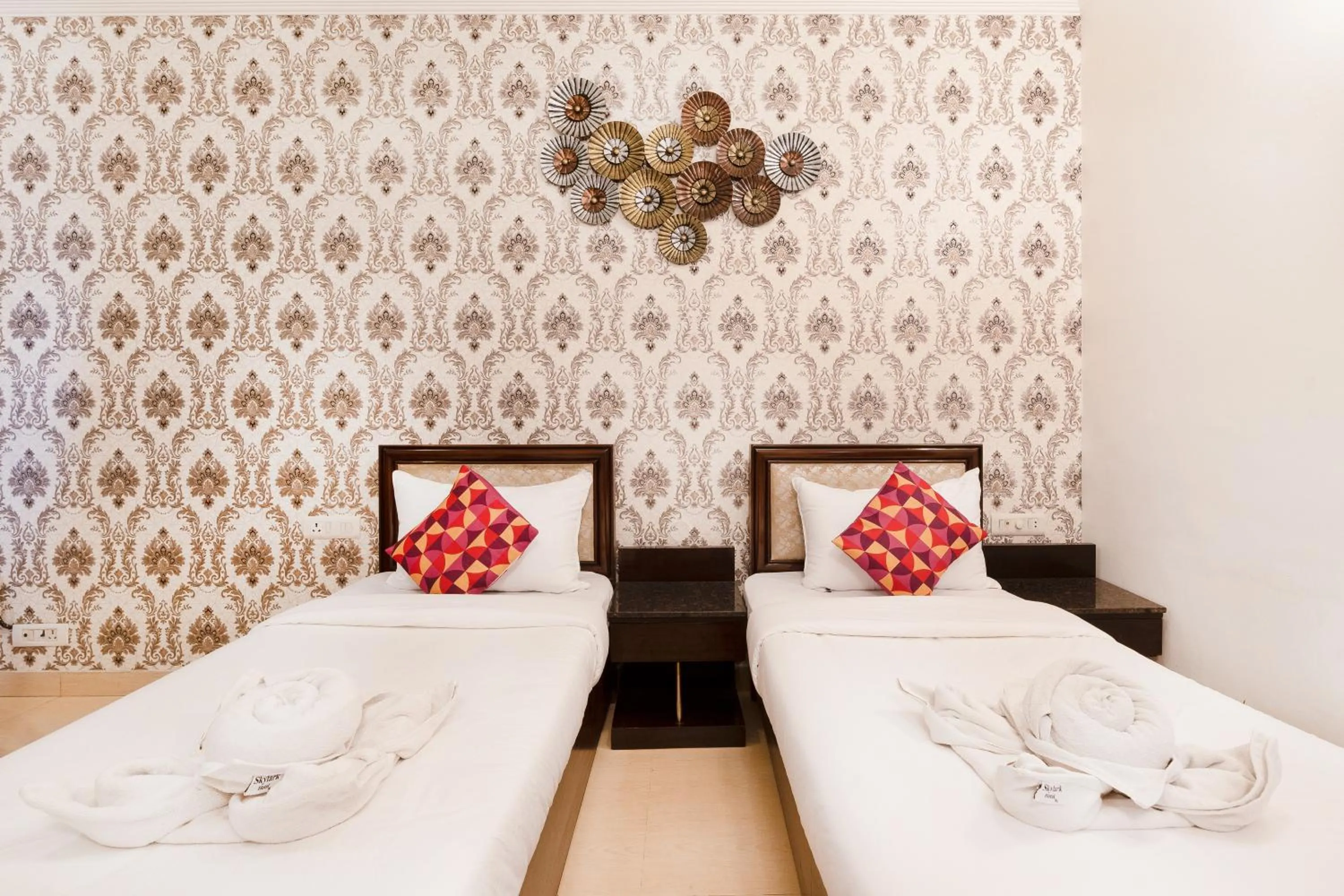 Bed in Skylark Hotel by Gabrian Hotels