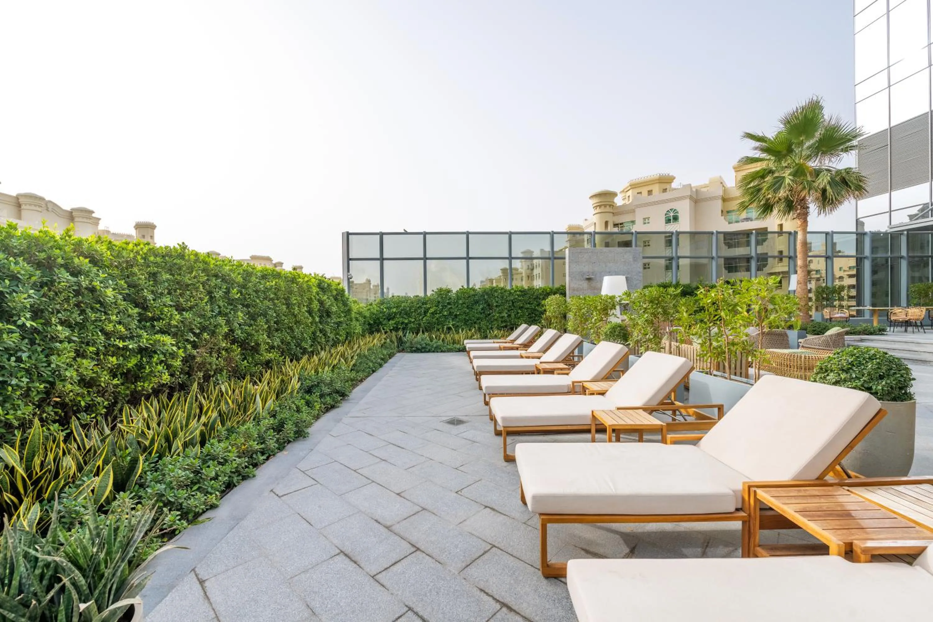 sunbed in Ultra Luxury Palm Tower with Shared Hotel Facilities