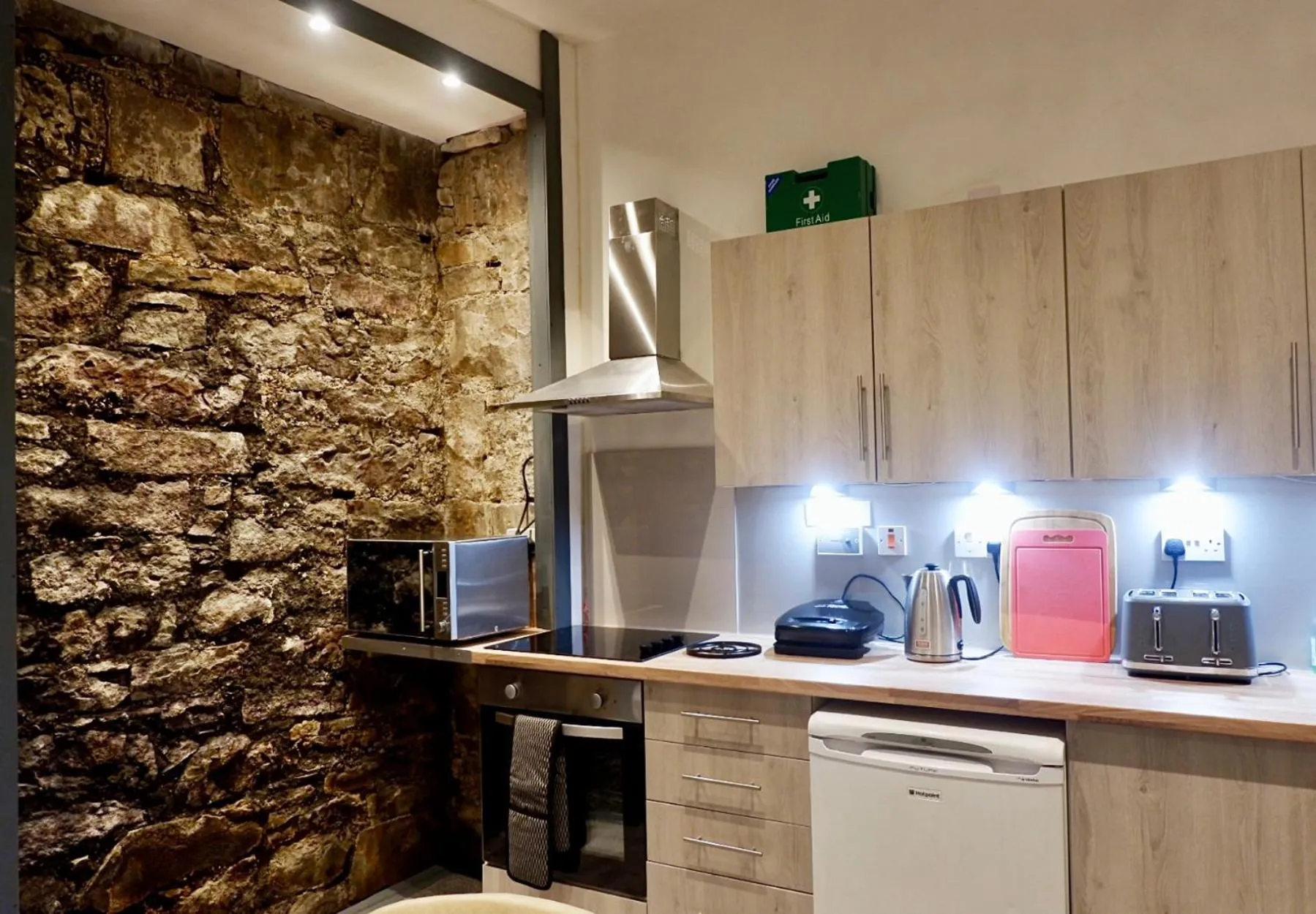 Kitchen or kitchenette in Jacobite house